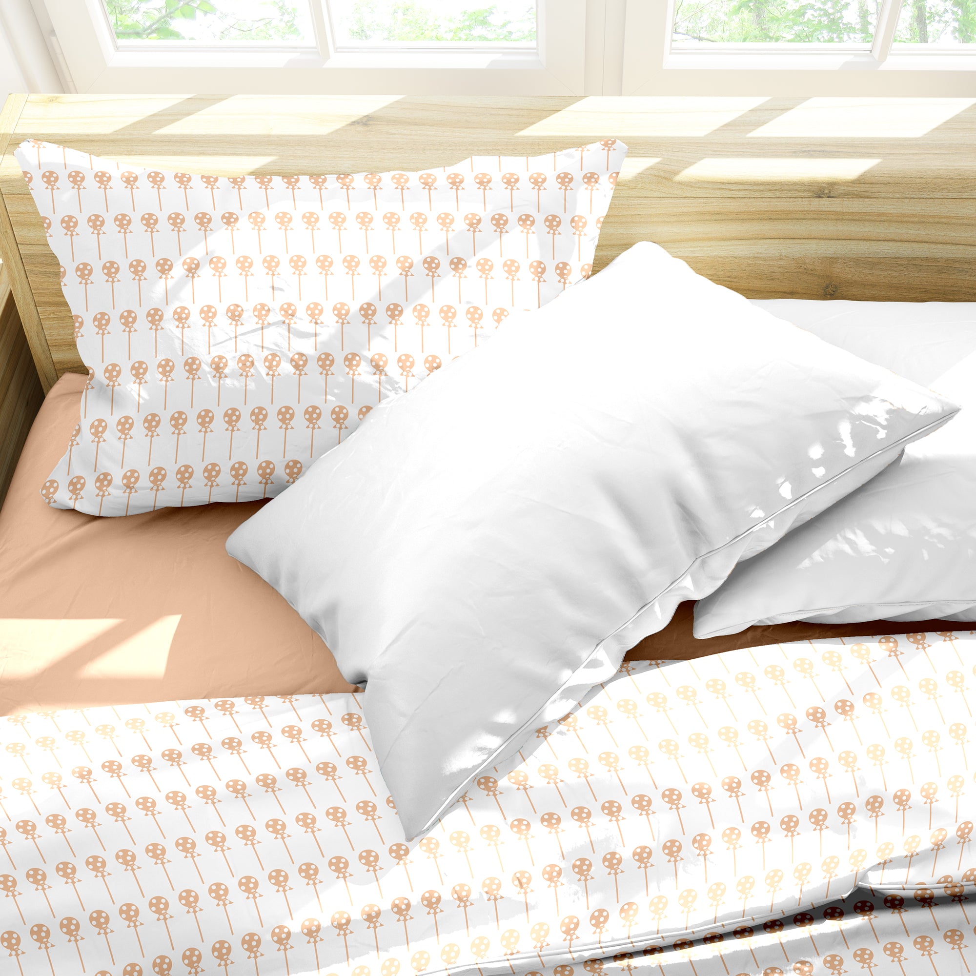 Completo Letto Matrimoniale in Cotone Collezione Candy Dreams