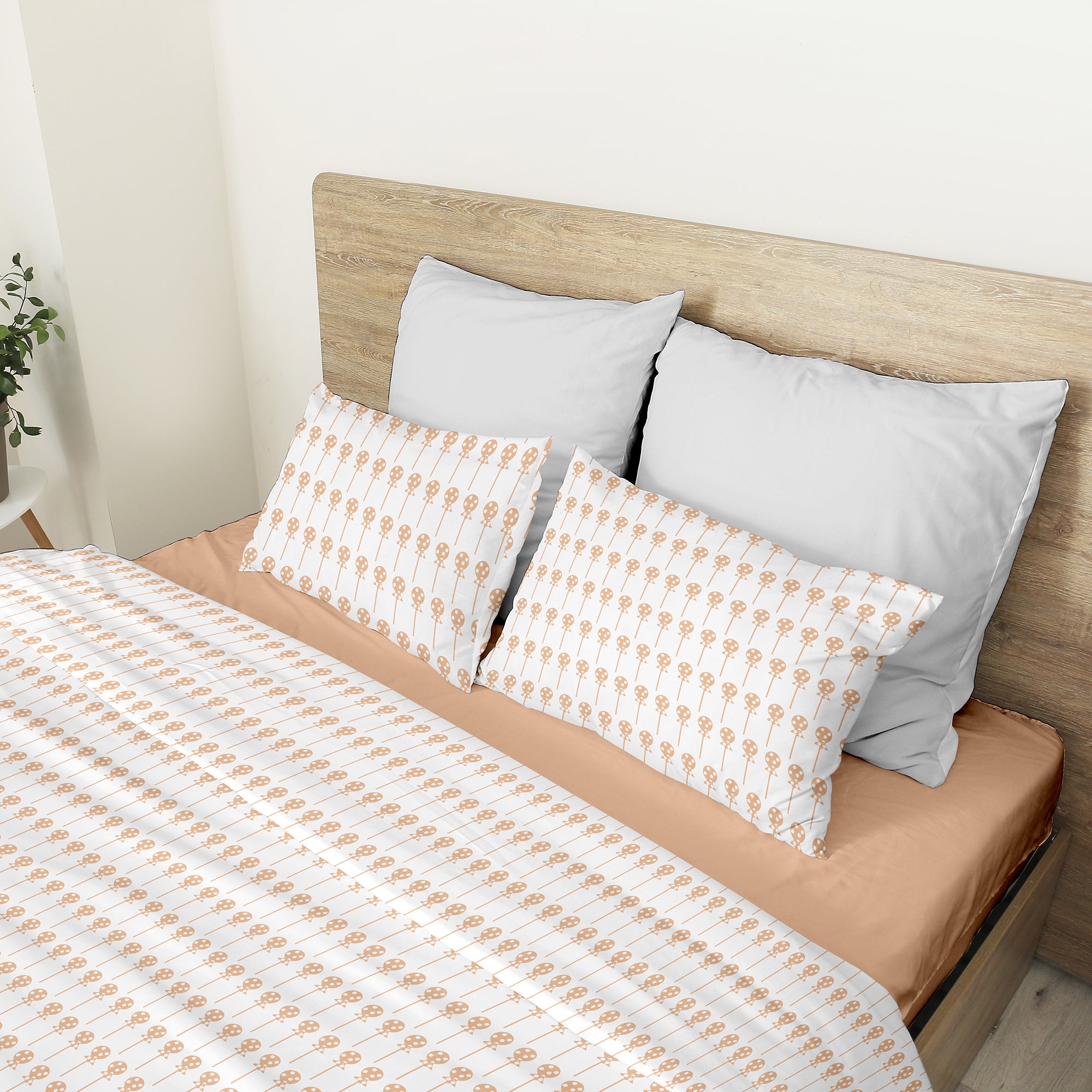 Completo Letto Matrimoniale in Cotone Collezione Candy Dreams