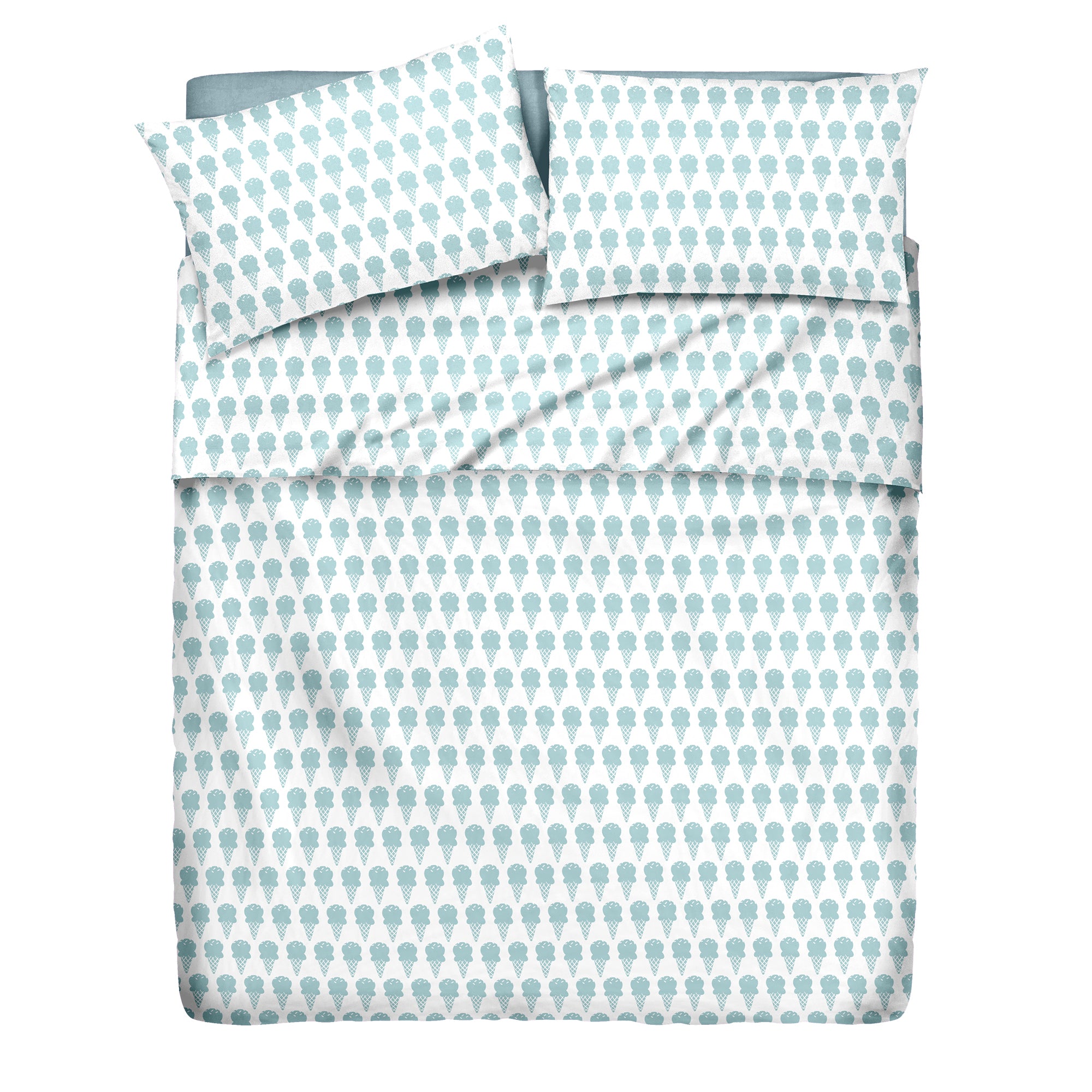 Completo Letto Matrimoniale in Cotone Collezione Candy Dreams