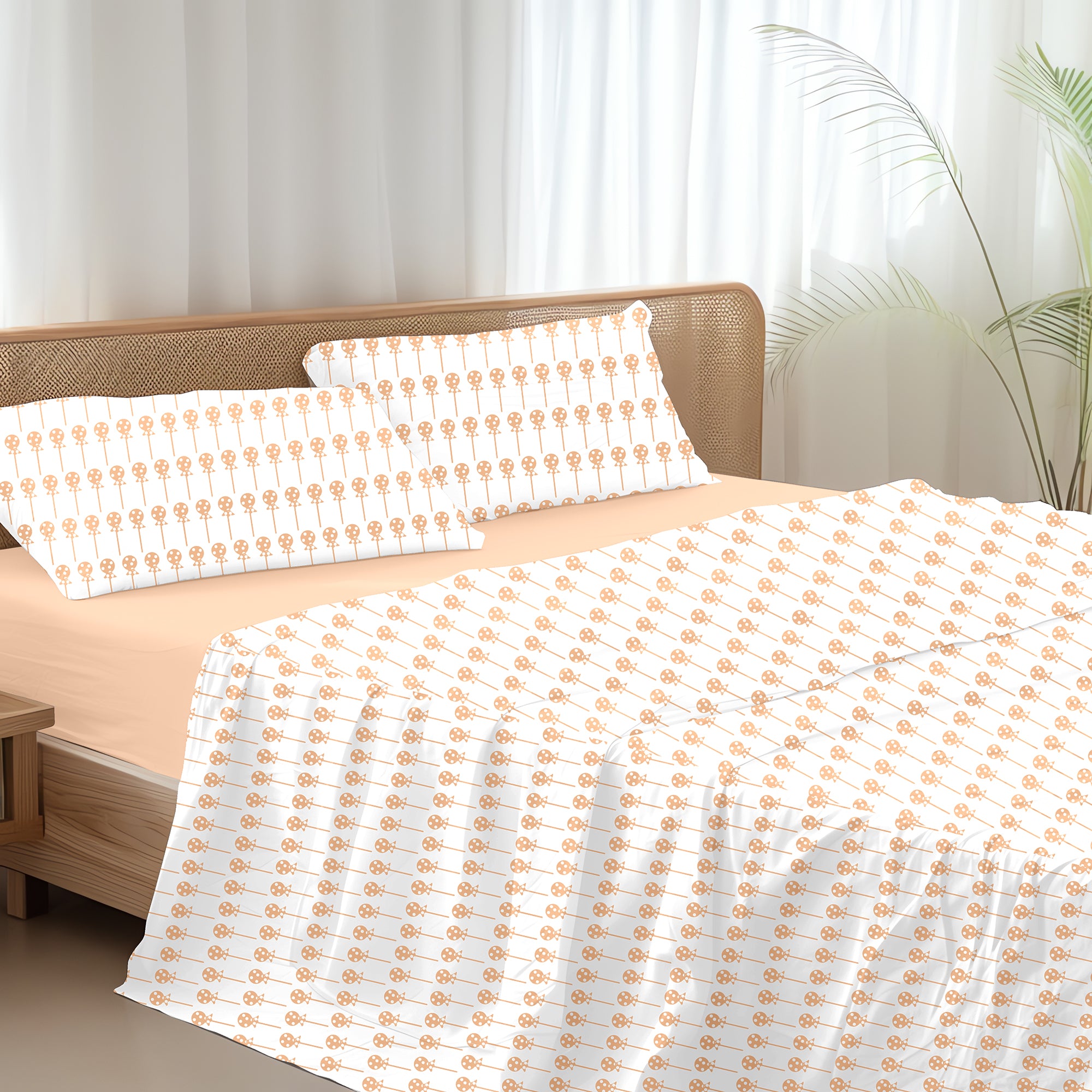 Completo Letto Matrimoniale in Cotone Collezione Candy Dreams