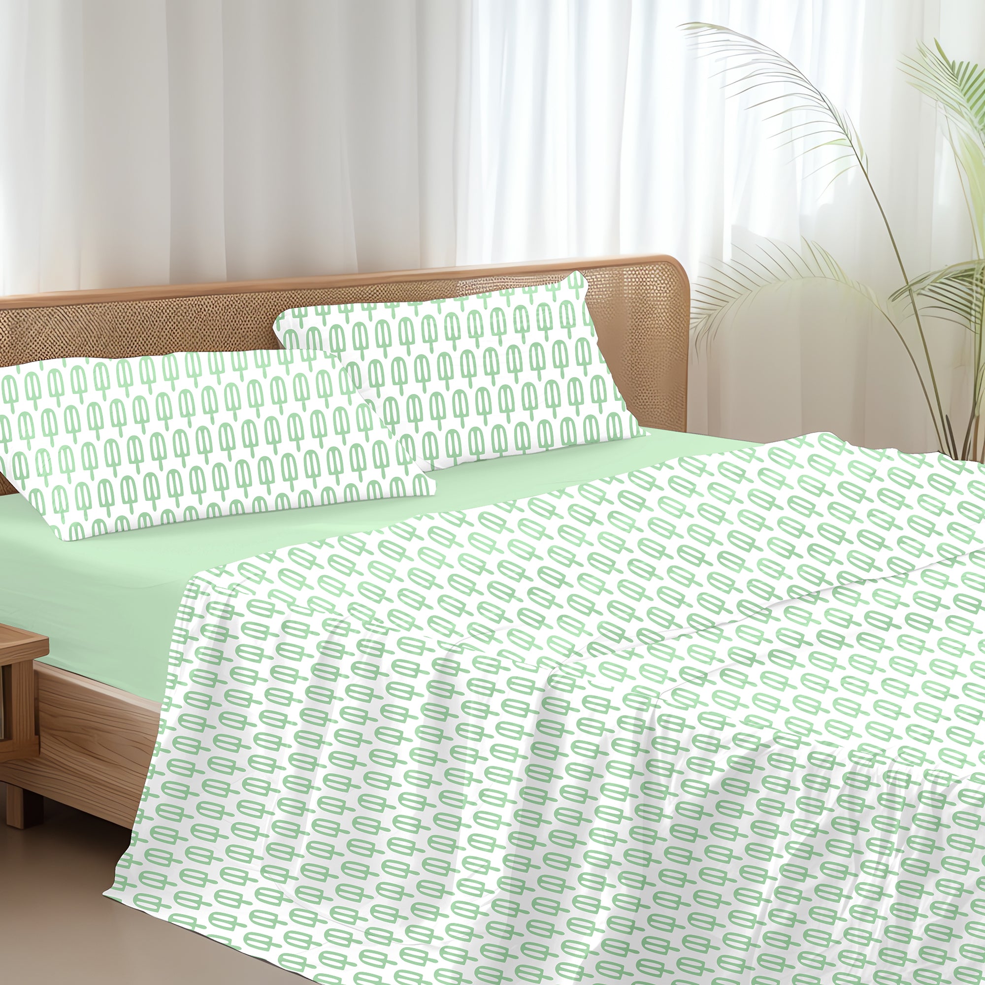 Completo Letto Matrimoniale in Cotone Collezione Candy Dreams