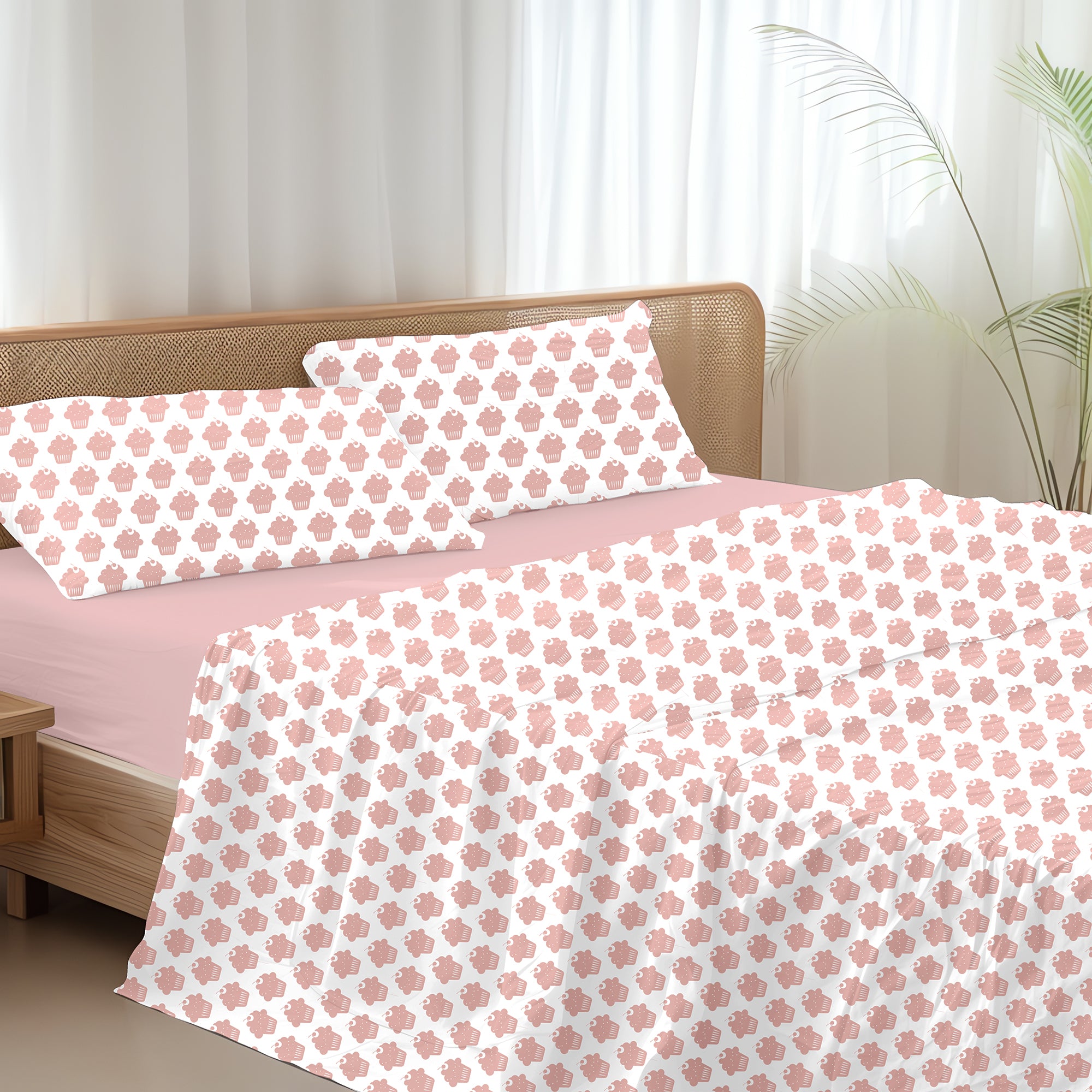 Completo Letto Matrimoniale in Cotone Collezione Candy Dreams