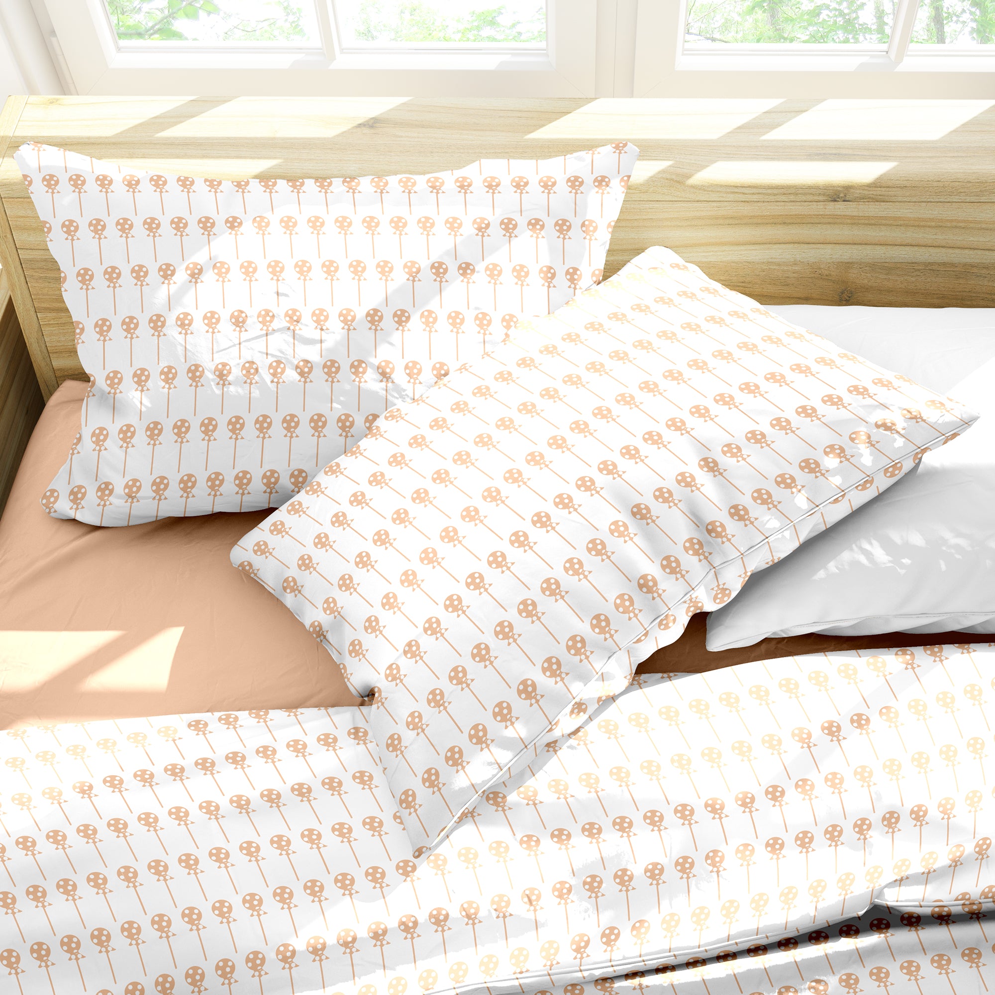 Completo Letto Matrimoniale in Cotone Collezione Candy Dreams