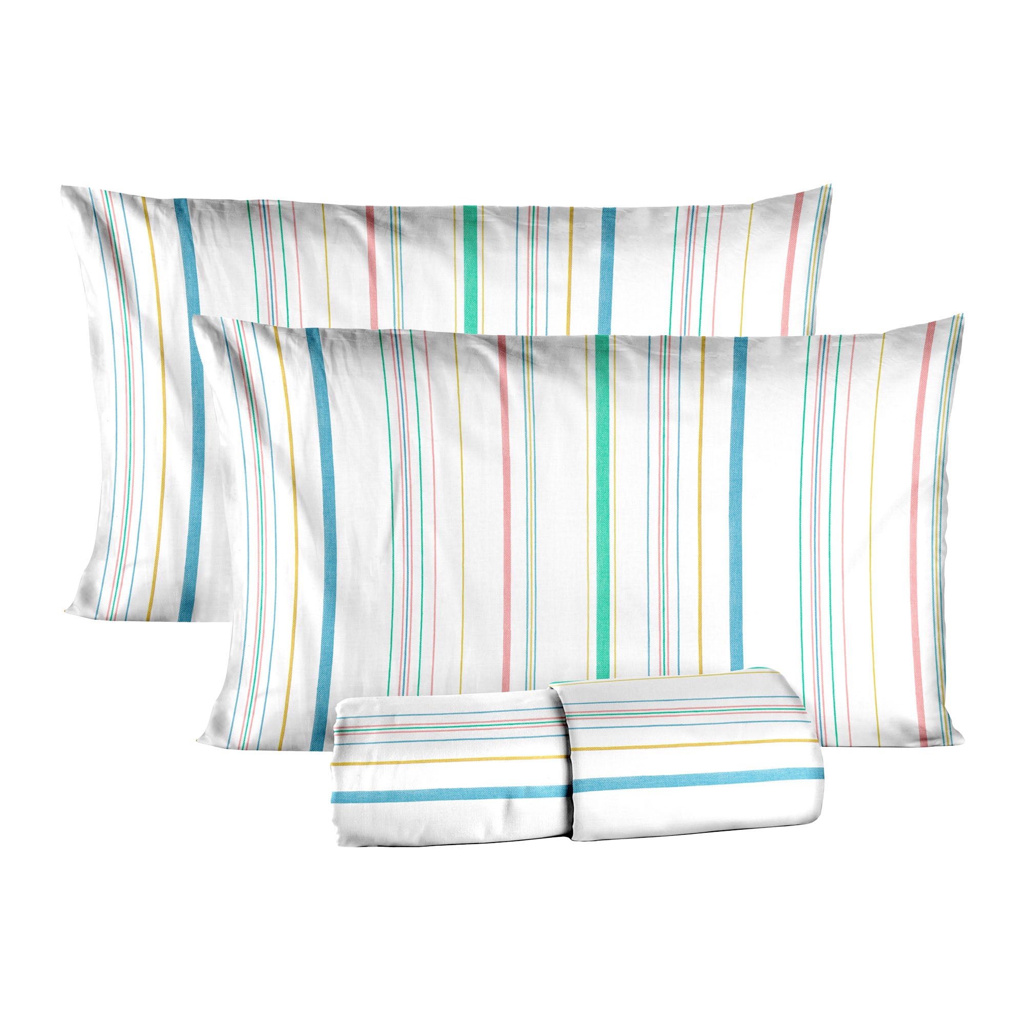 Completo Letto in Morbido Cotone Tinto in Filo di Alta Qualità by Ruggeri