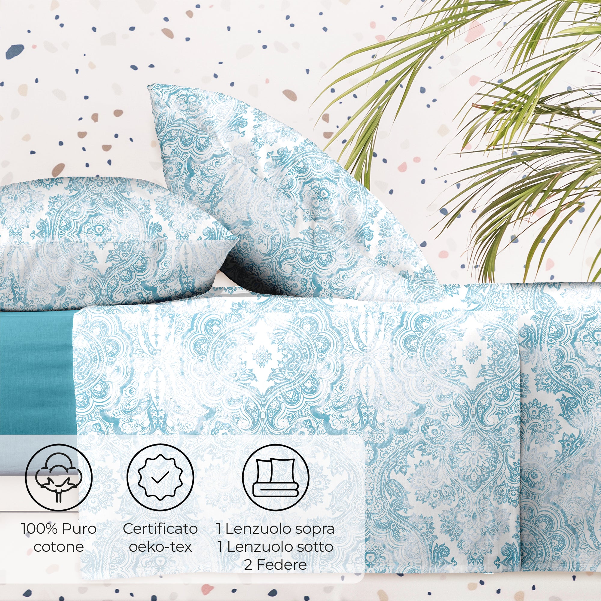 Completo Letto Matrimoniale Batik