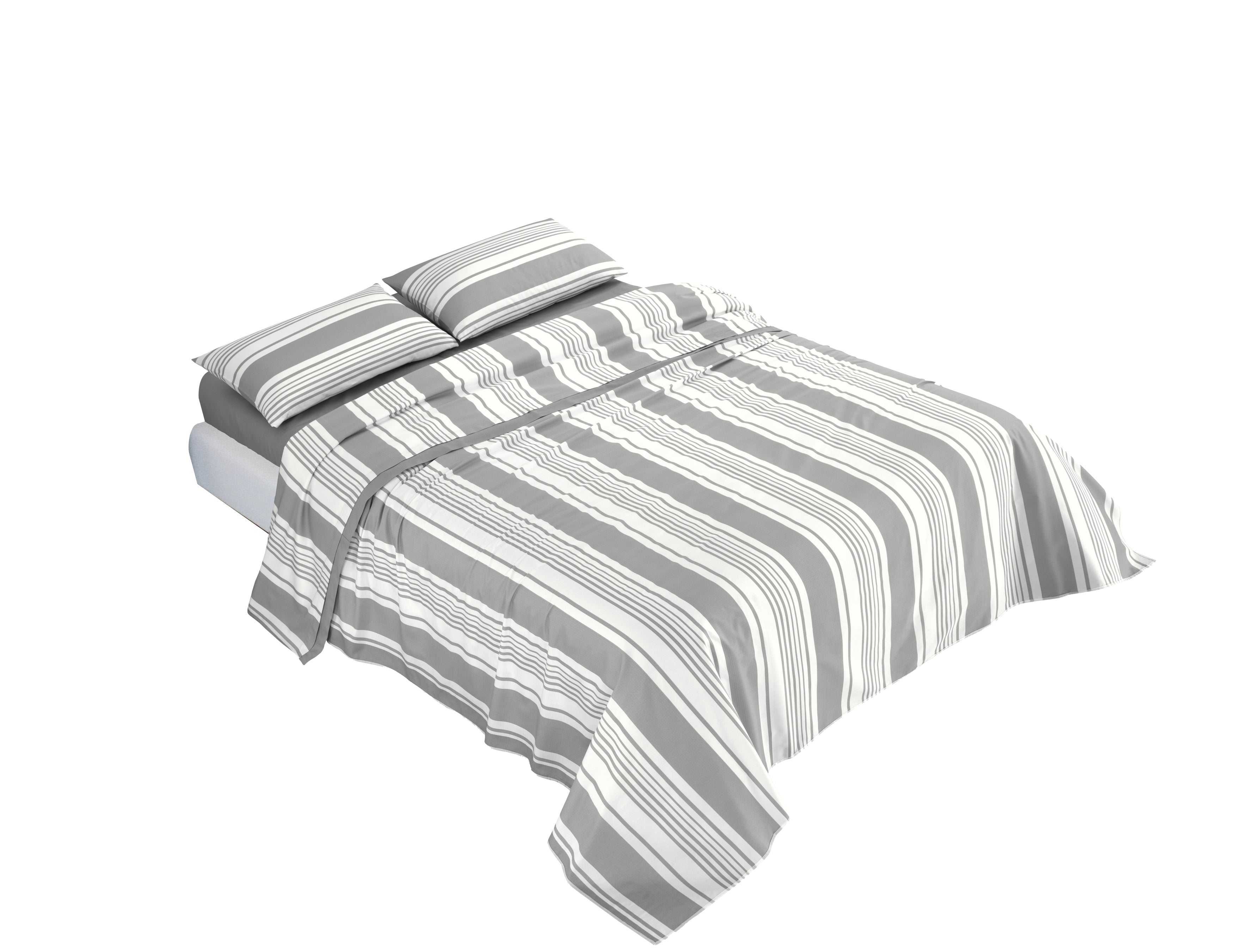 Completo Letto Matrimoniale Chevron La Belle Maison