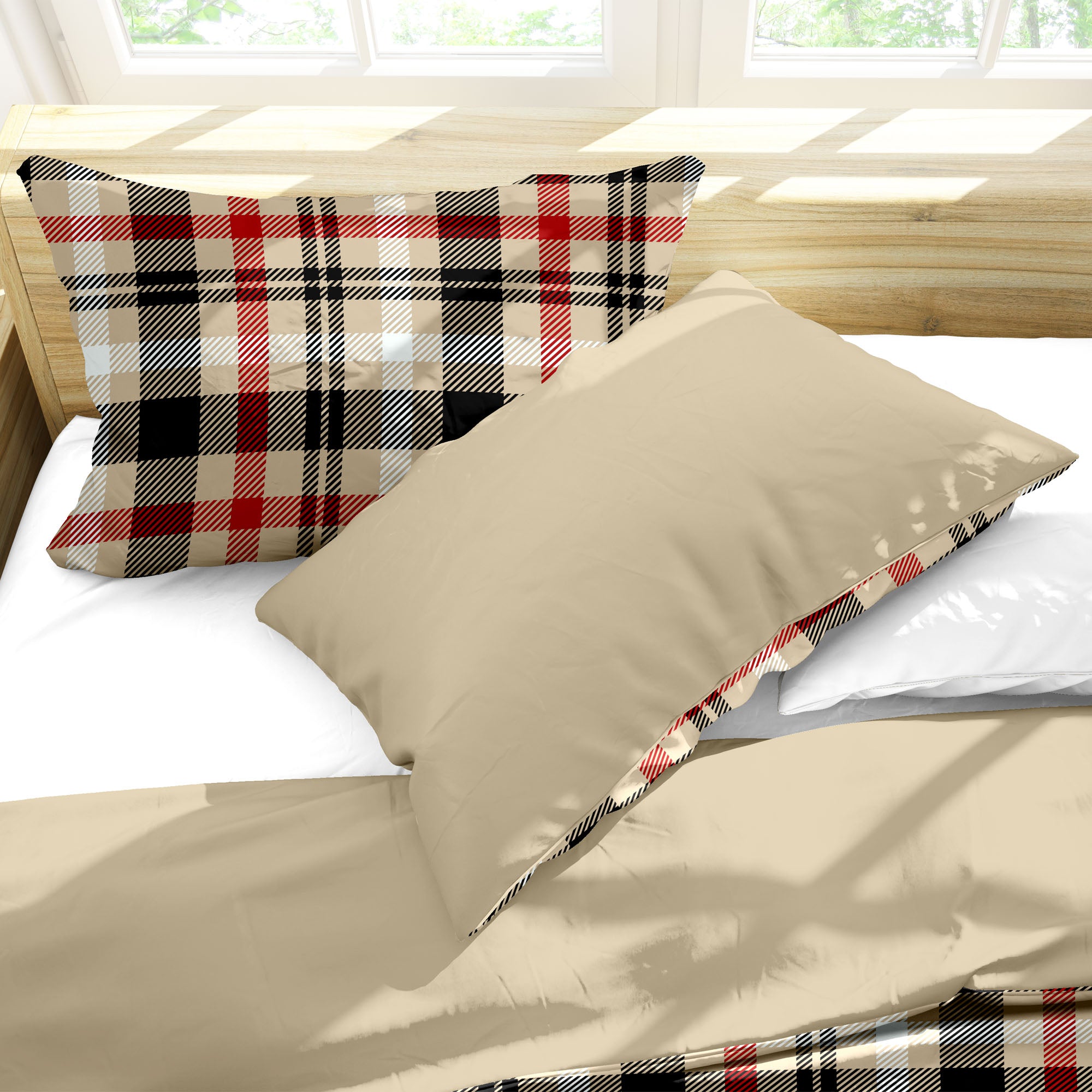 Parure Copripiumino Matrimoniale - 100% Morbida Flanella di Alta Qualità