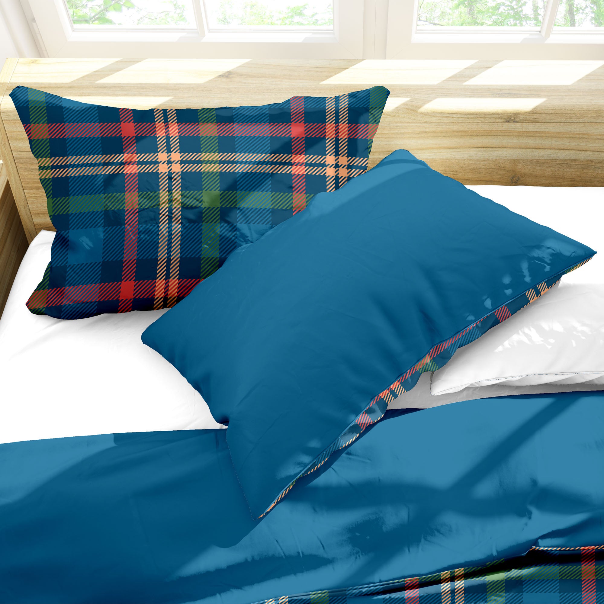 Parure Copripiumino Matrimoniale - 100% Morbida Flanella di Alta Qualità