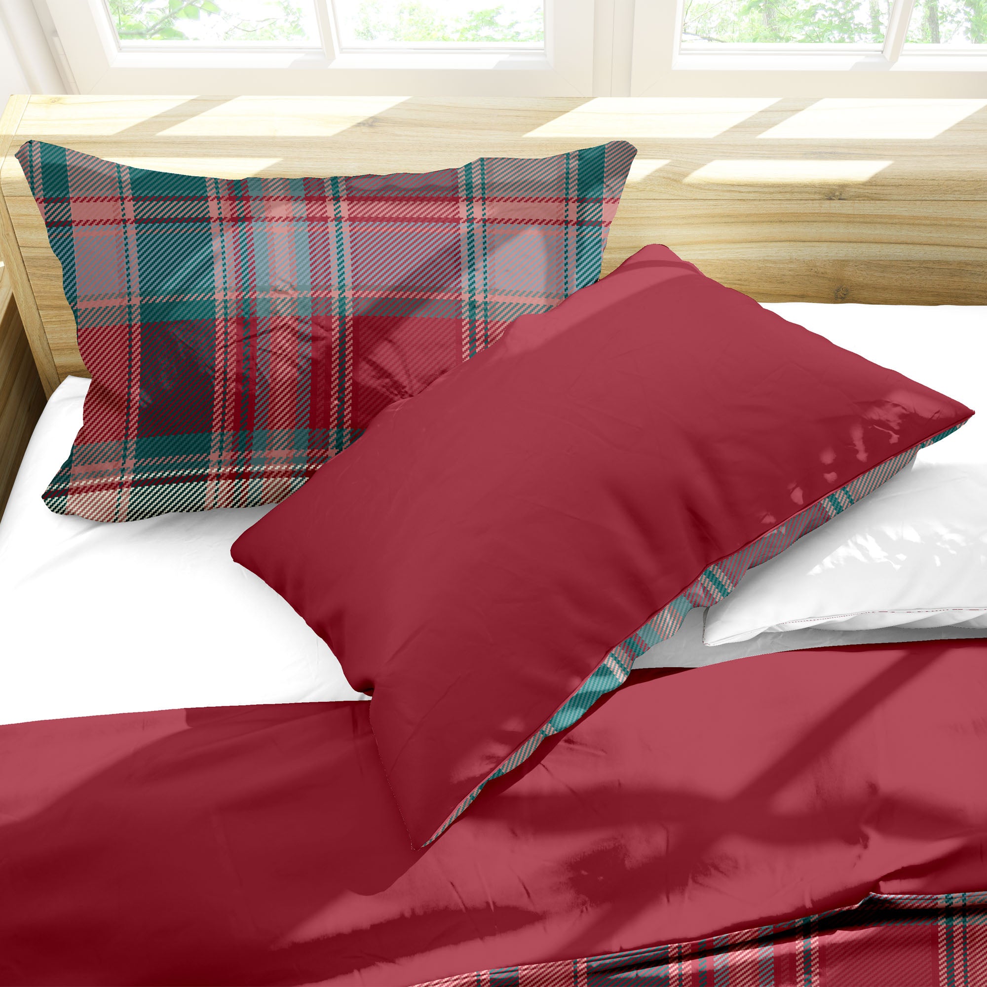 Parure Copripiumino Matrimoniale - 100% Morbida Flanella di Alta Qualità