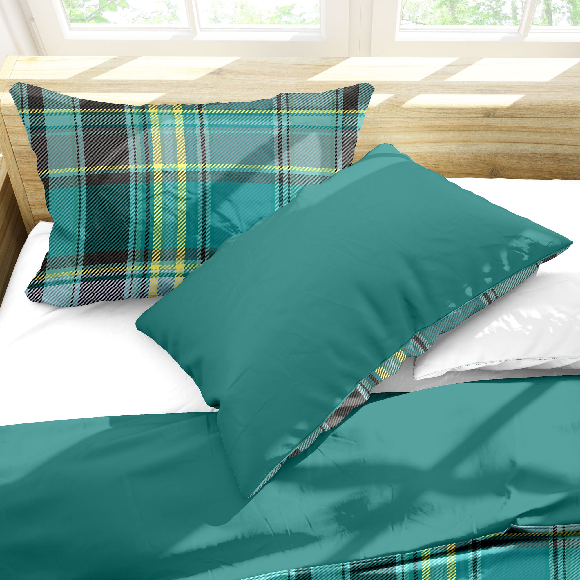 Parure Copripiumino Matrimoniale - 100% Morbida Flanella di Alta Qualità