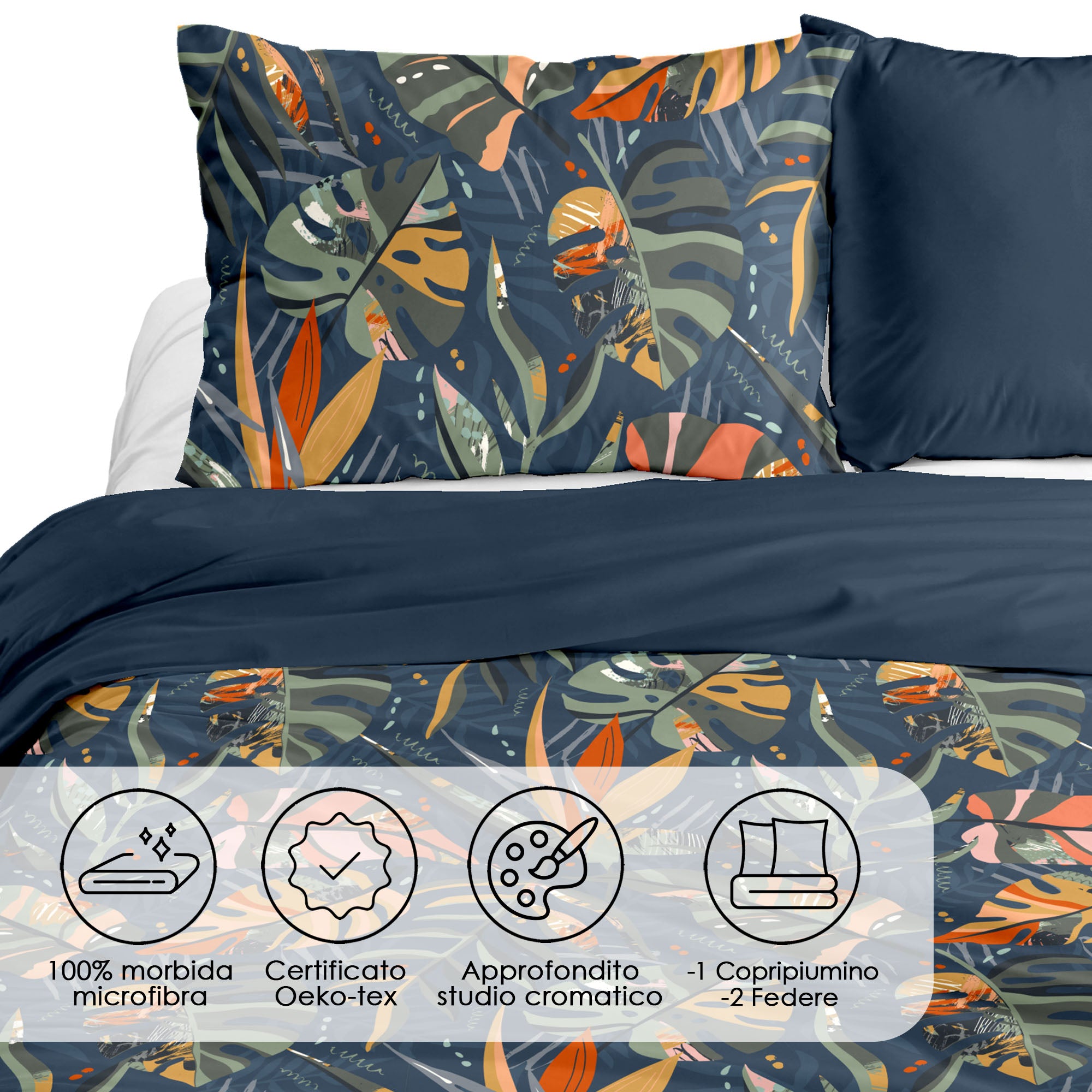 Parure Copripiumino Matrimoniale - 100% Morbida Flanella di Alta Qualità