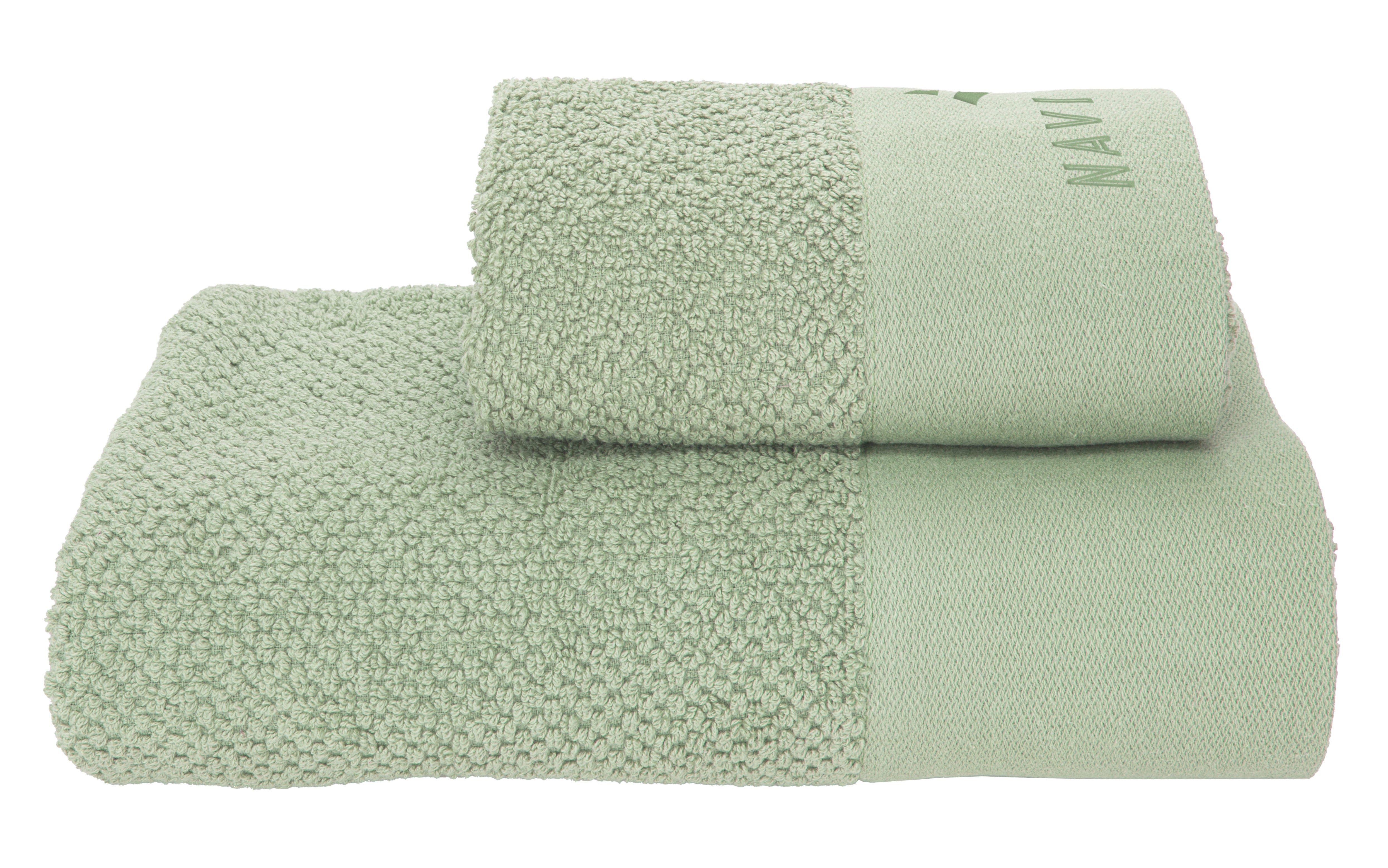 Coppia Spugna 1 pz Viso + 1 pz Ospite 100% Cotone Jacquard by Navigare