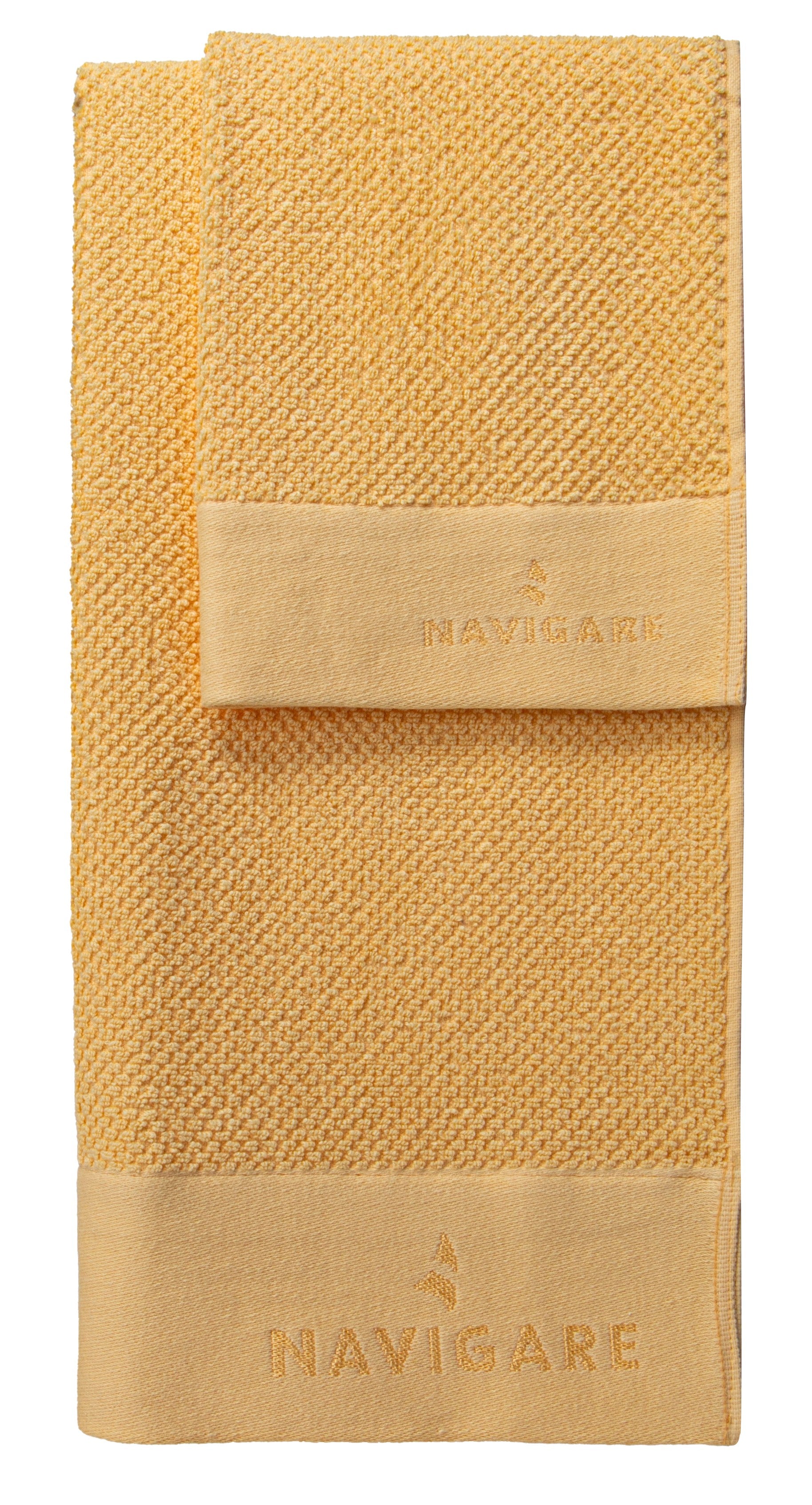 Coppia Spugna 1 pz Viso + 1 pz Ospite 100% Cotone Jacquard by Navigare