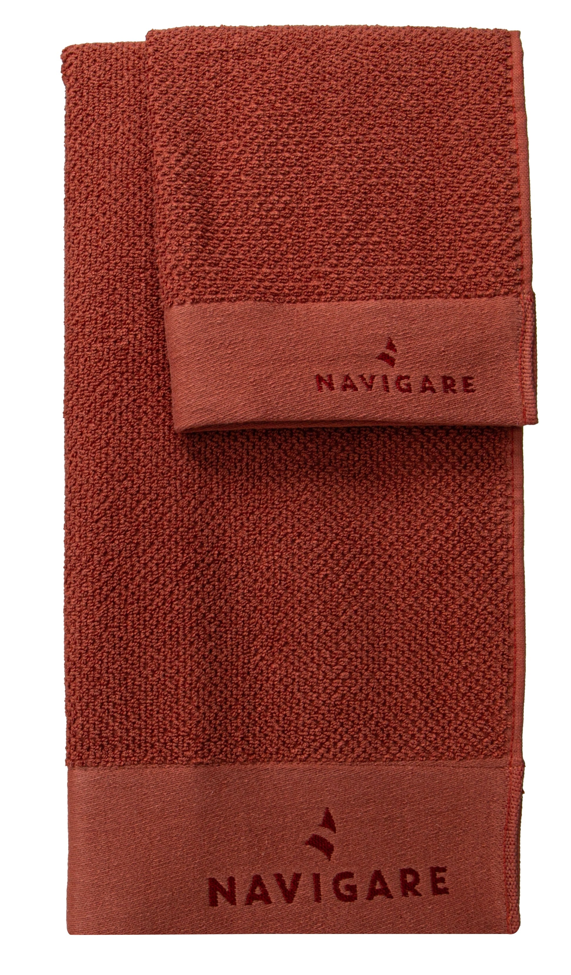Coppia Spugna 1 pz Viso + 1 pz Ospite 100% Cotone Jacquard by Navigare