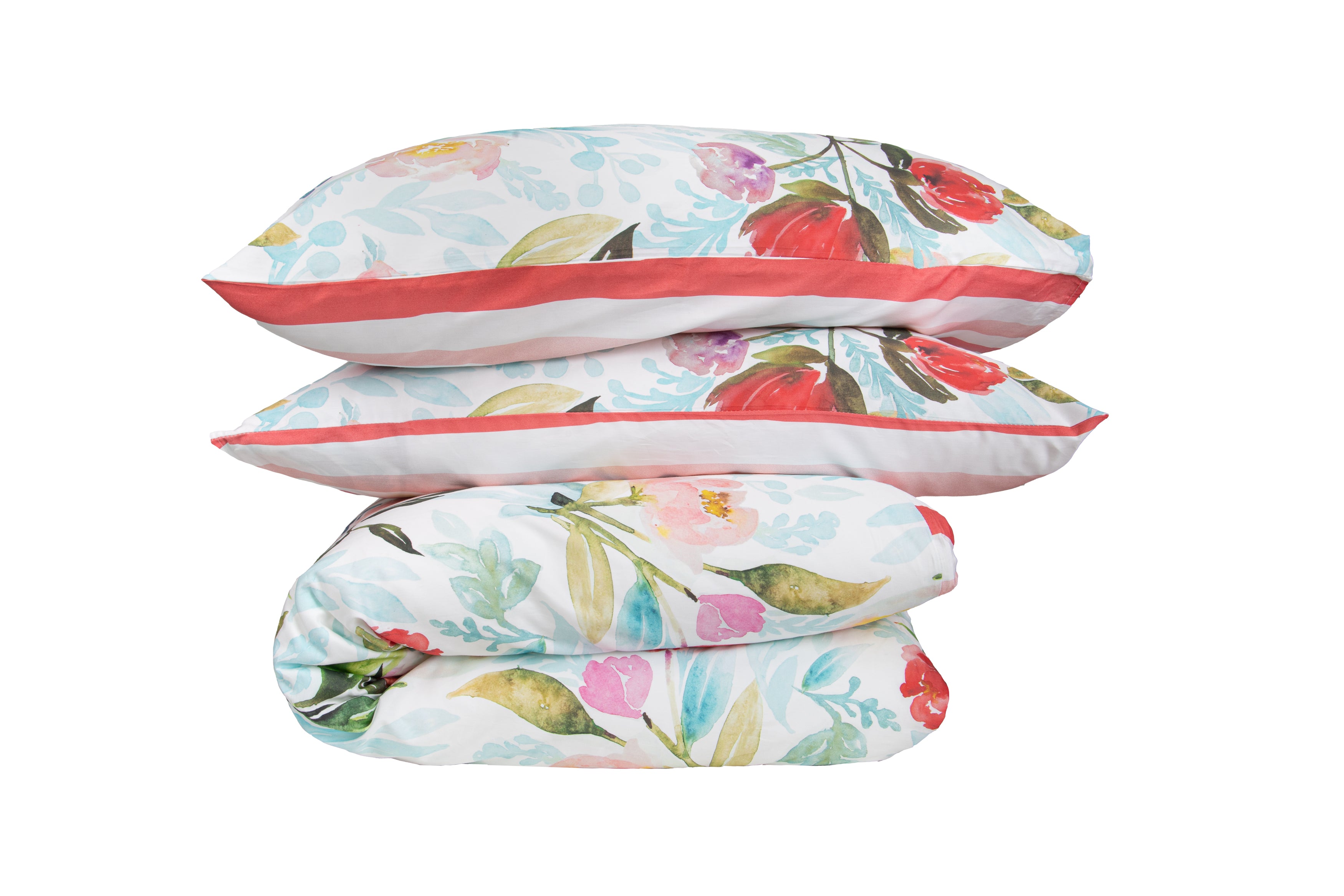 Completo Copripiumino Parah in Cotone Double Face