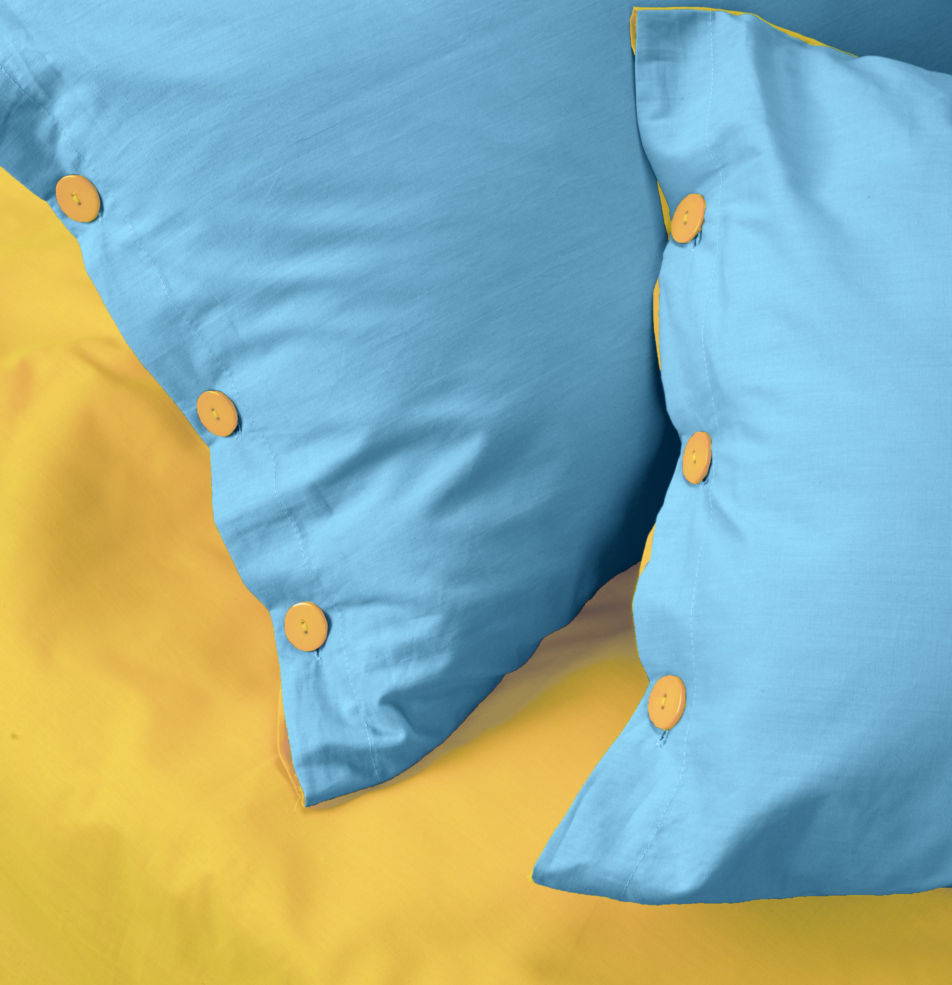 Completo Letto Matrimoniale in Cotone Collezione Good Vibes
