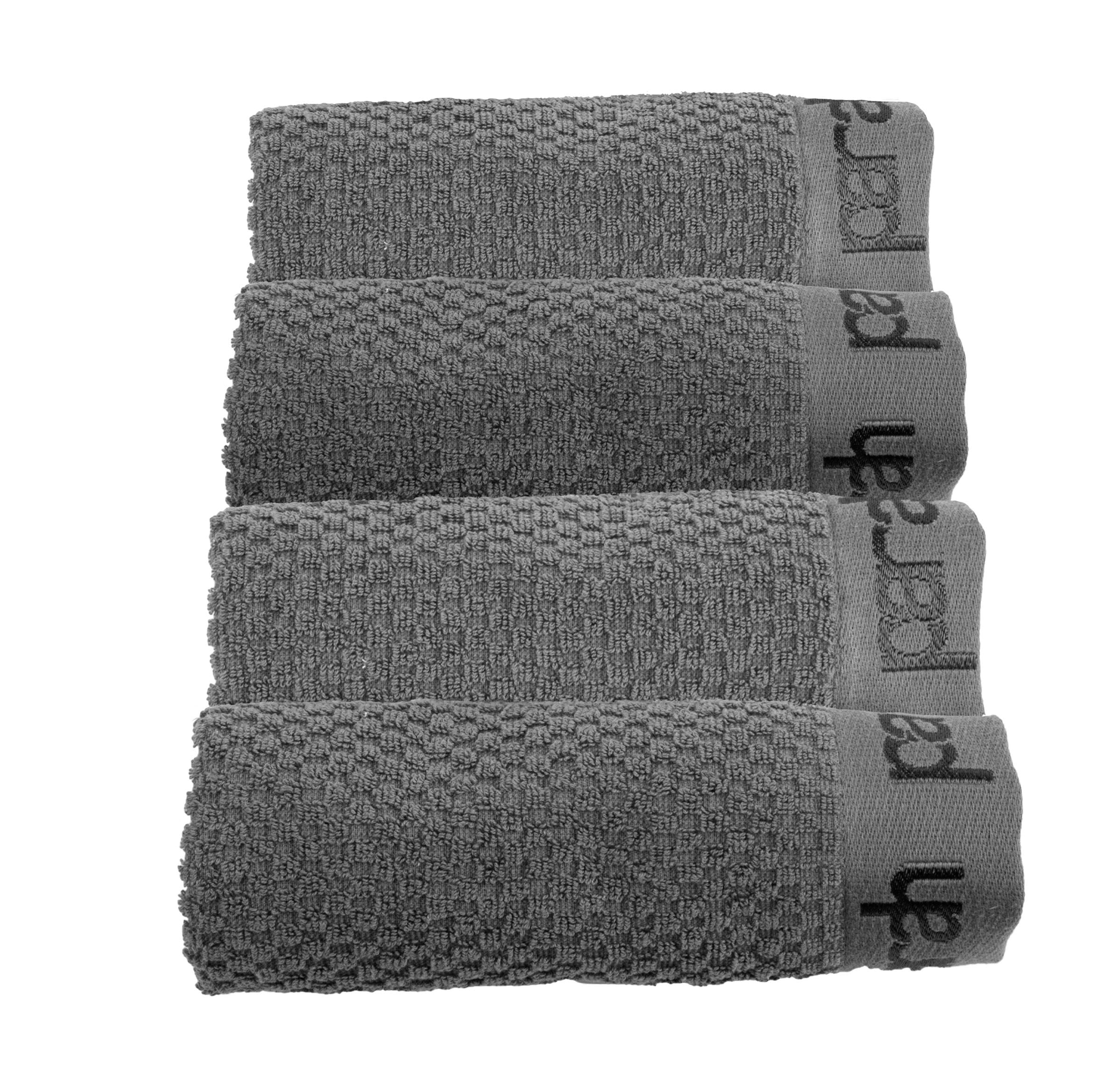 Set 4 Lavette 100% Cotone Jacquard by Parah