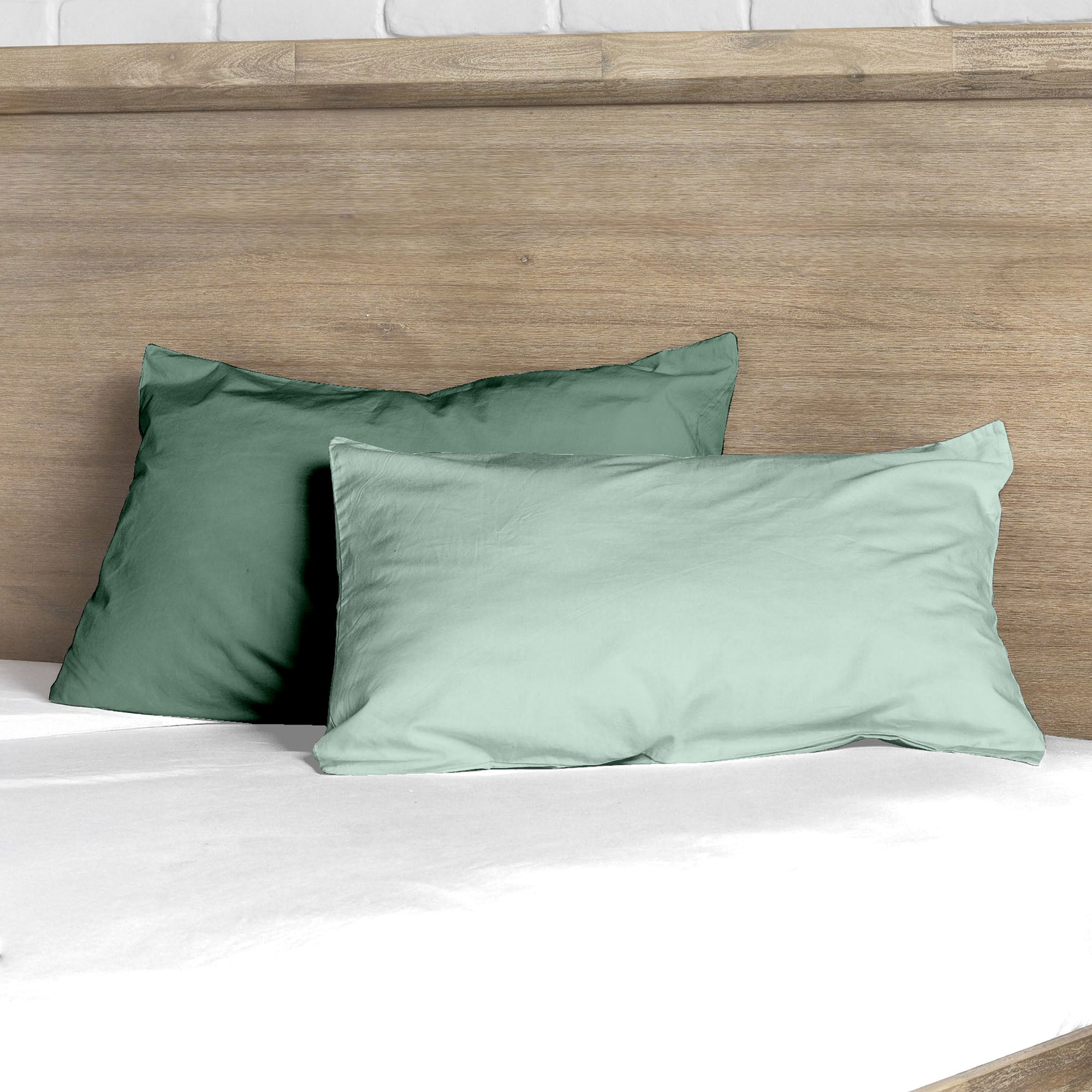 Coppia Federe per Cuscini Letto in Morbida Microfibra Ruggeri Everyday