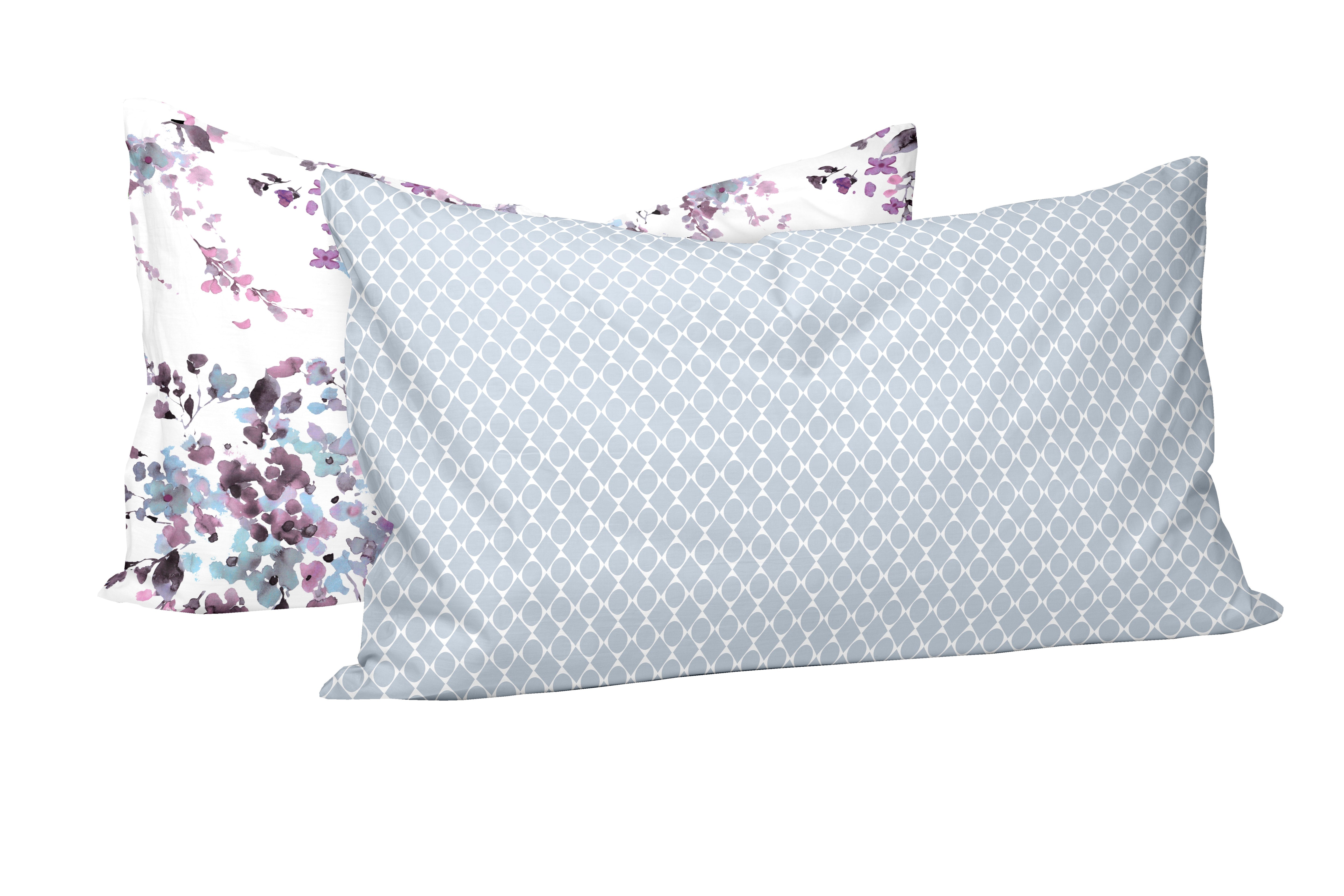 Completo Letto Matrimoniale in Raso di Cotone Made in Italy by Parah