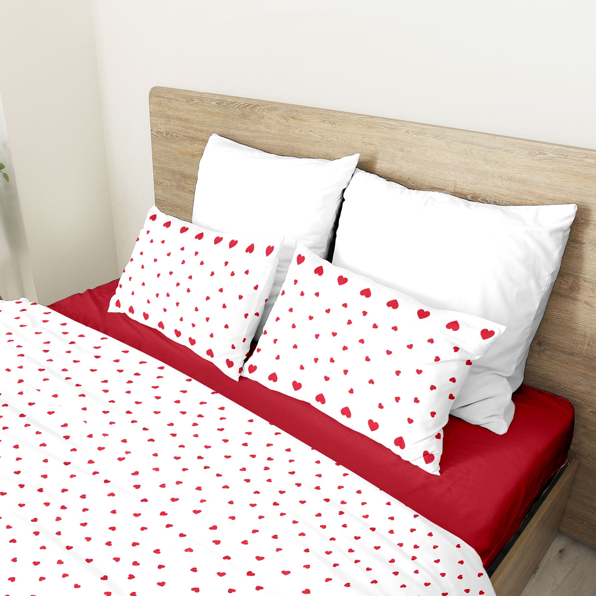 💕 Completo Letto Matrimoniale Cuoricini in Cotone by Sono a Casa💕