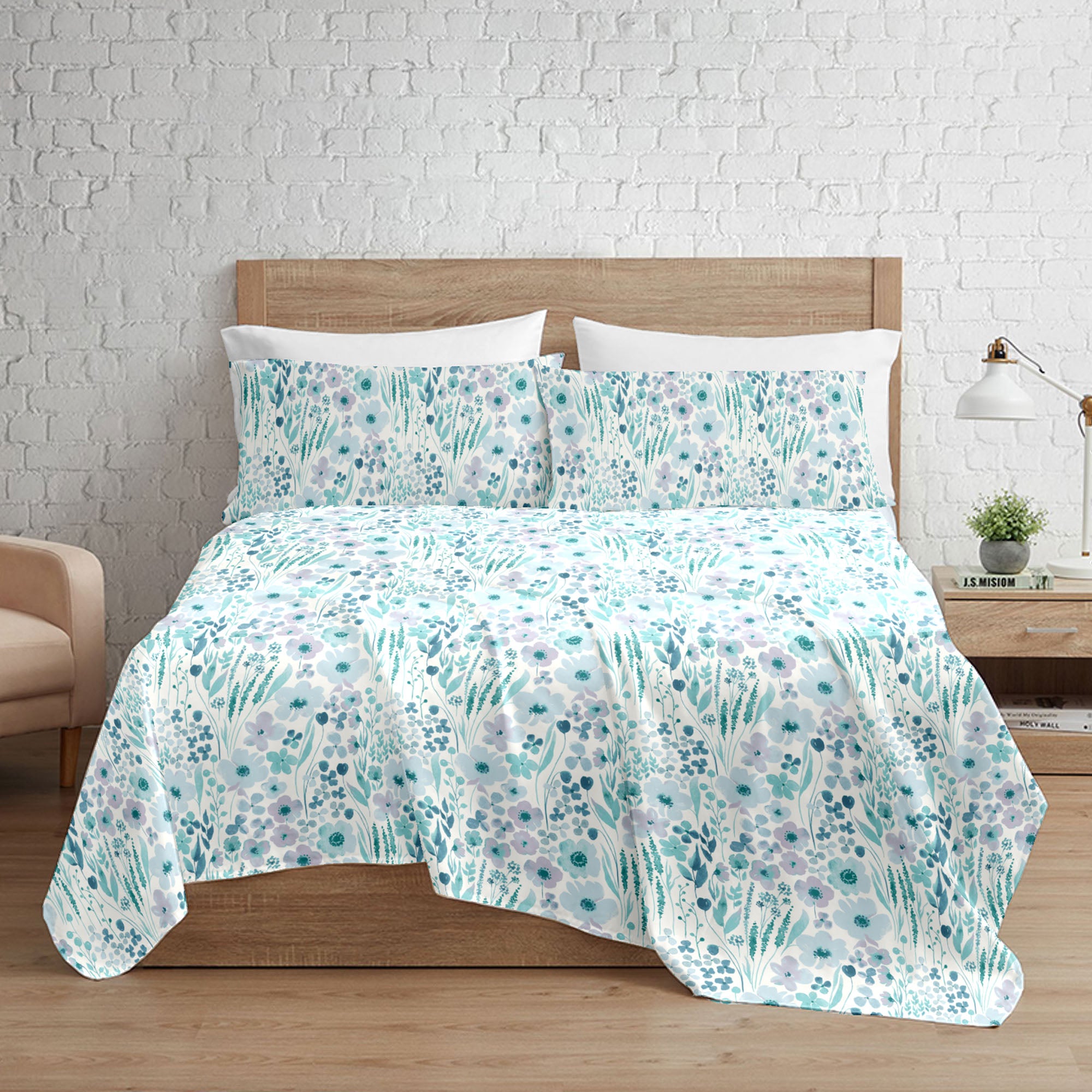 Completo Letto in Cotone di Alta Qualità Morbido e Traspirante by Ruggeri