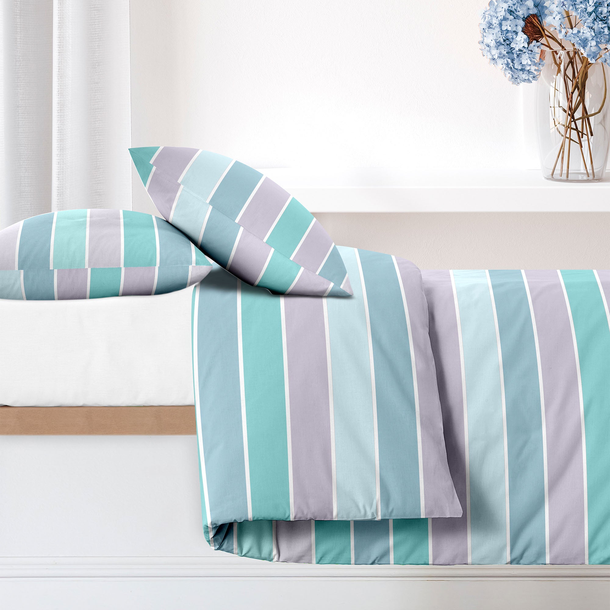 Parure Copripiumino in Cotone di Alta Qualità Morbido e Traspirante by Ruggeri