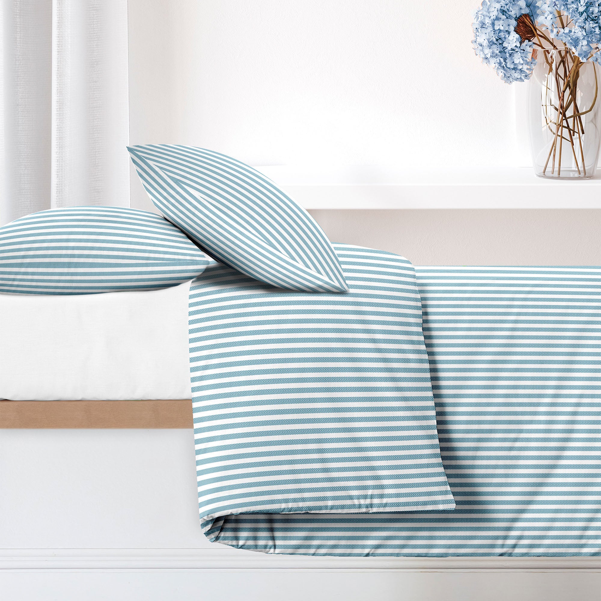 Parure Copripiumino in Cotone di Alta Qualità Morbido e Traspirante by Ruggeri