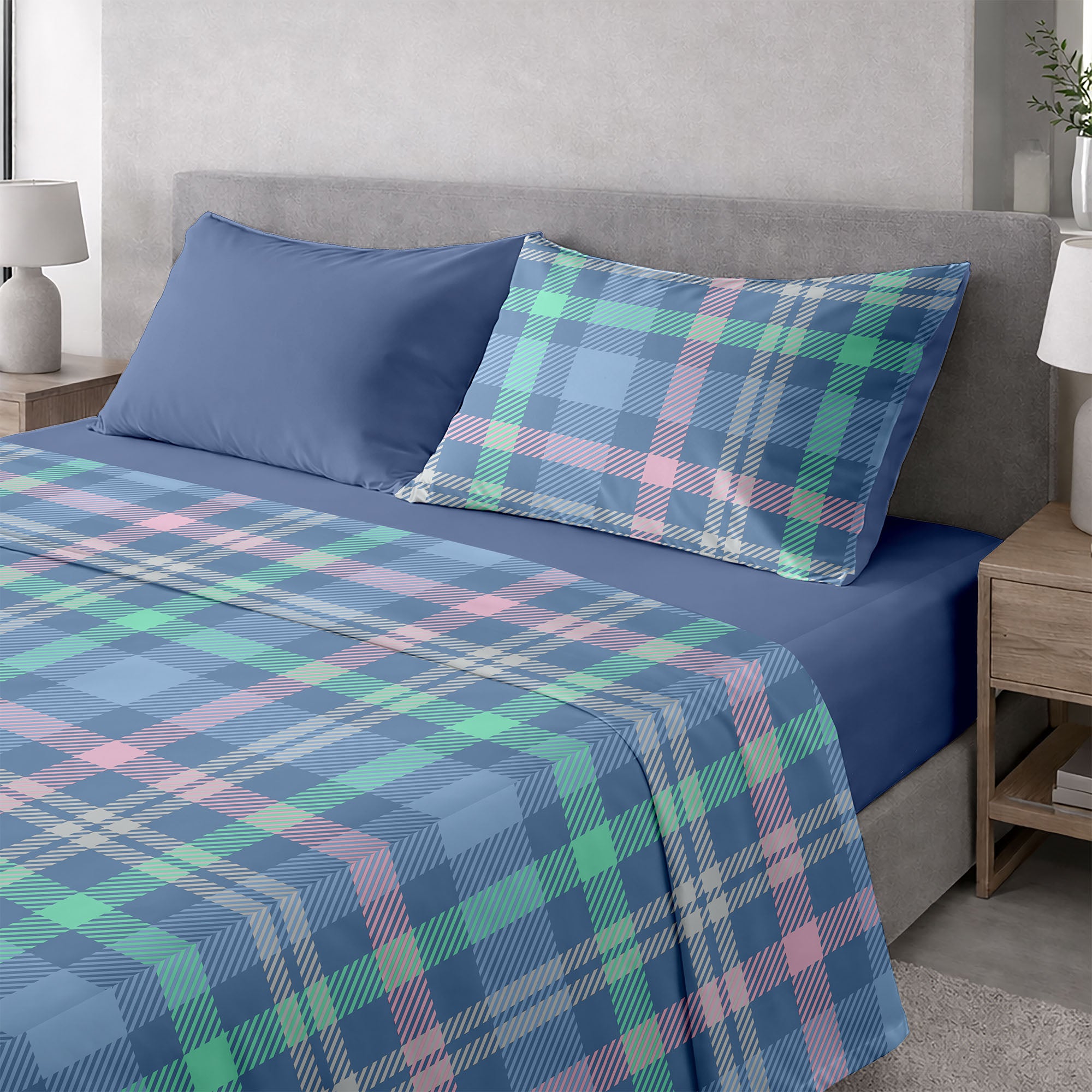#color_Tartan Blu
#taglia_matrimoniale
