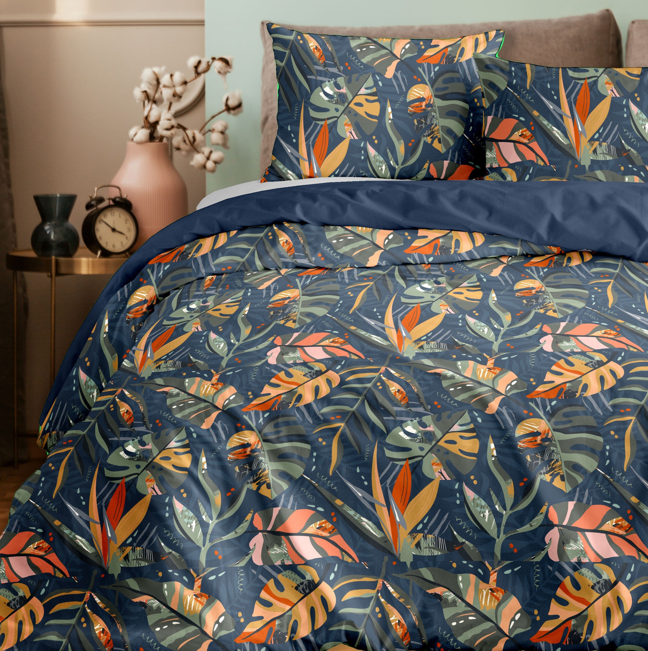 Parure Copripiumino Matrimoniale - 100% Morbida Flanella di Alta Qualità