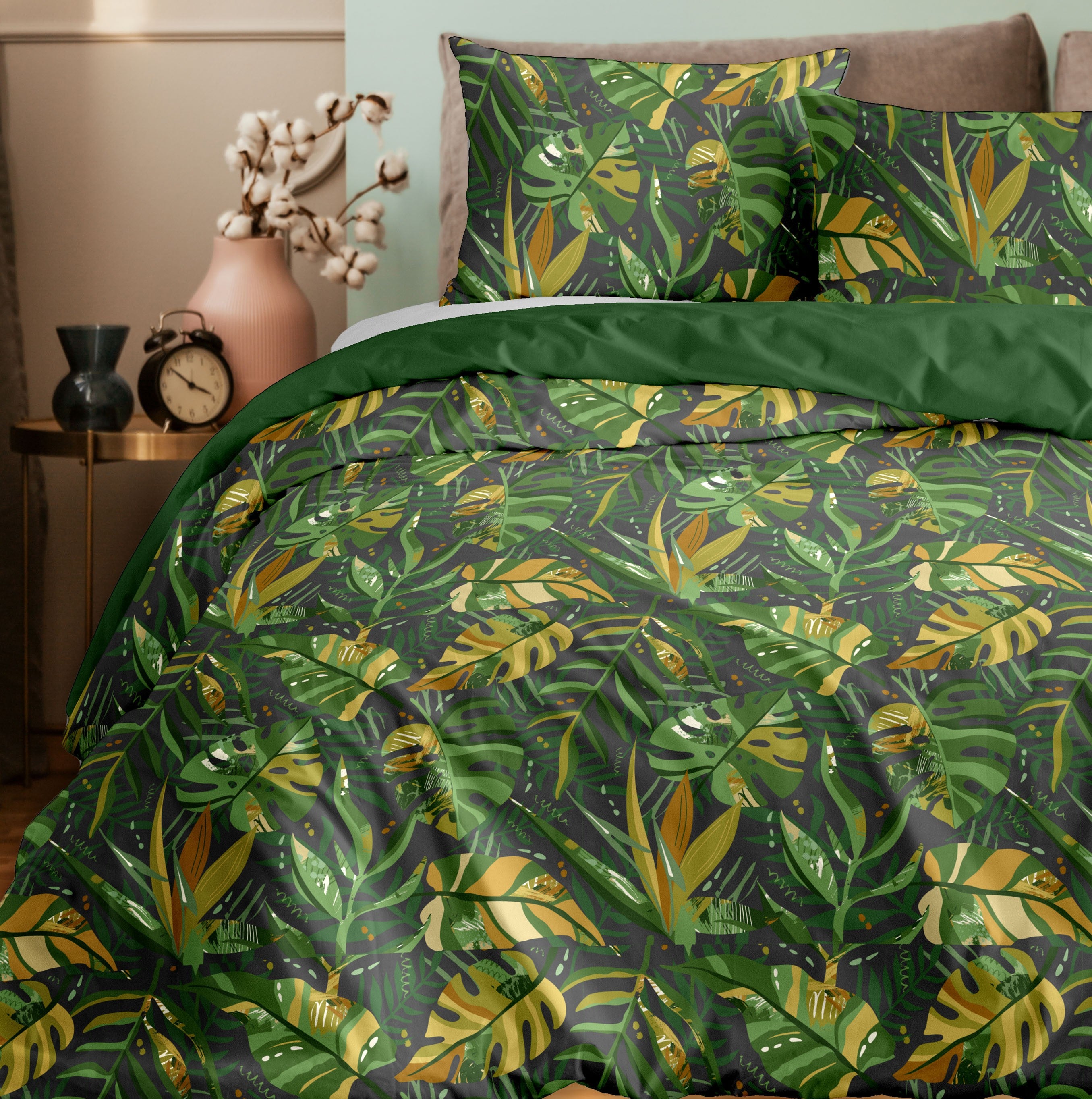 Parure Copripiumino Matrimoniale - 100% Morbida Flanella di Alta Qualità