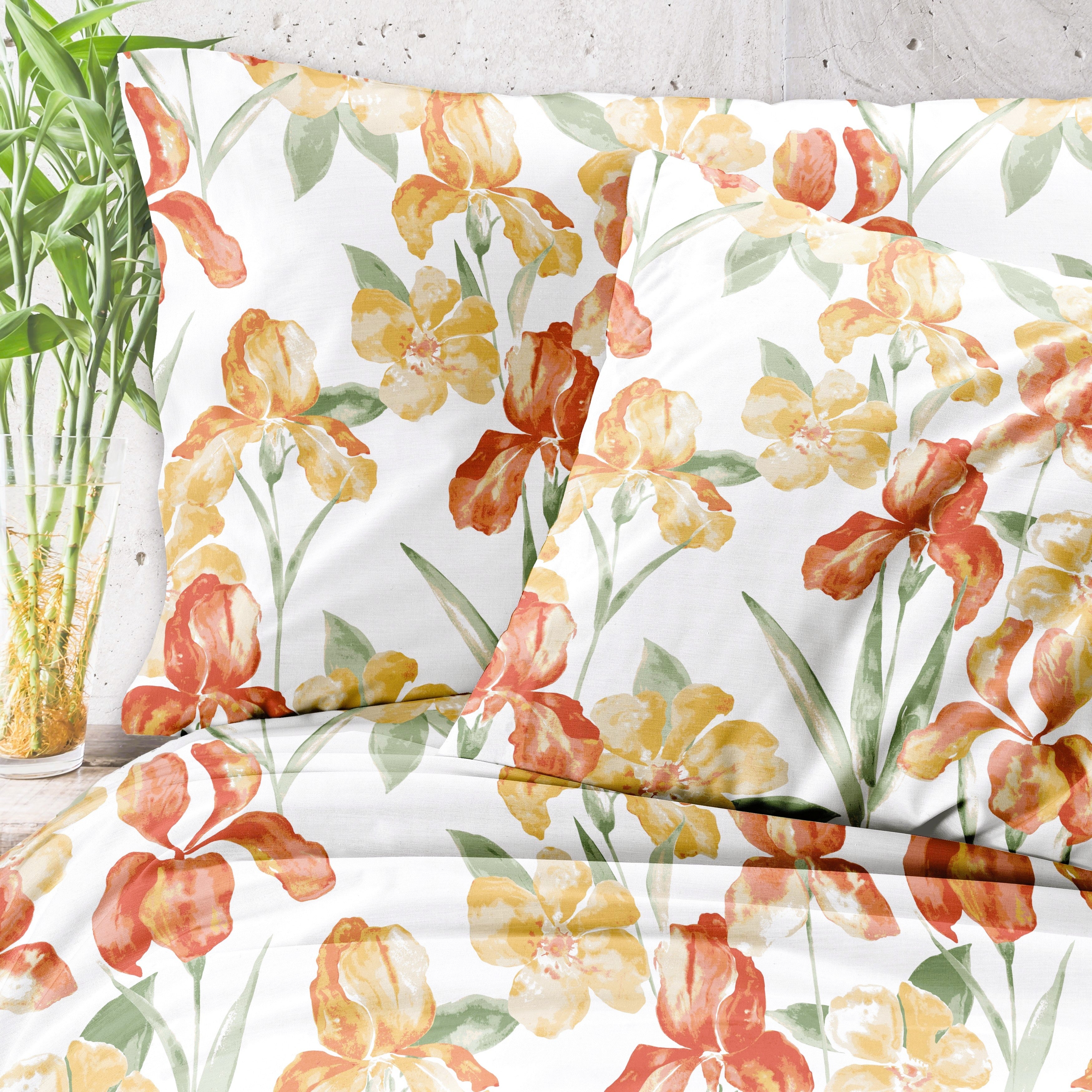 Parure Copripiumino Doubleface Matrimoniale in cotone by Parah