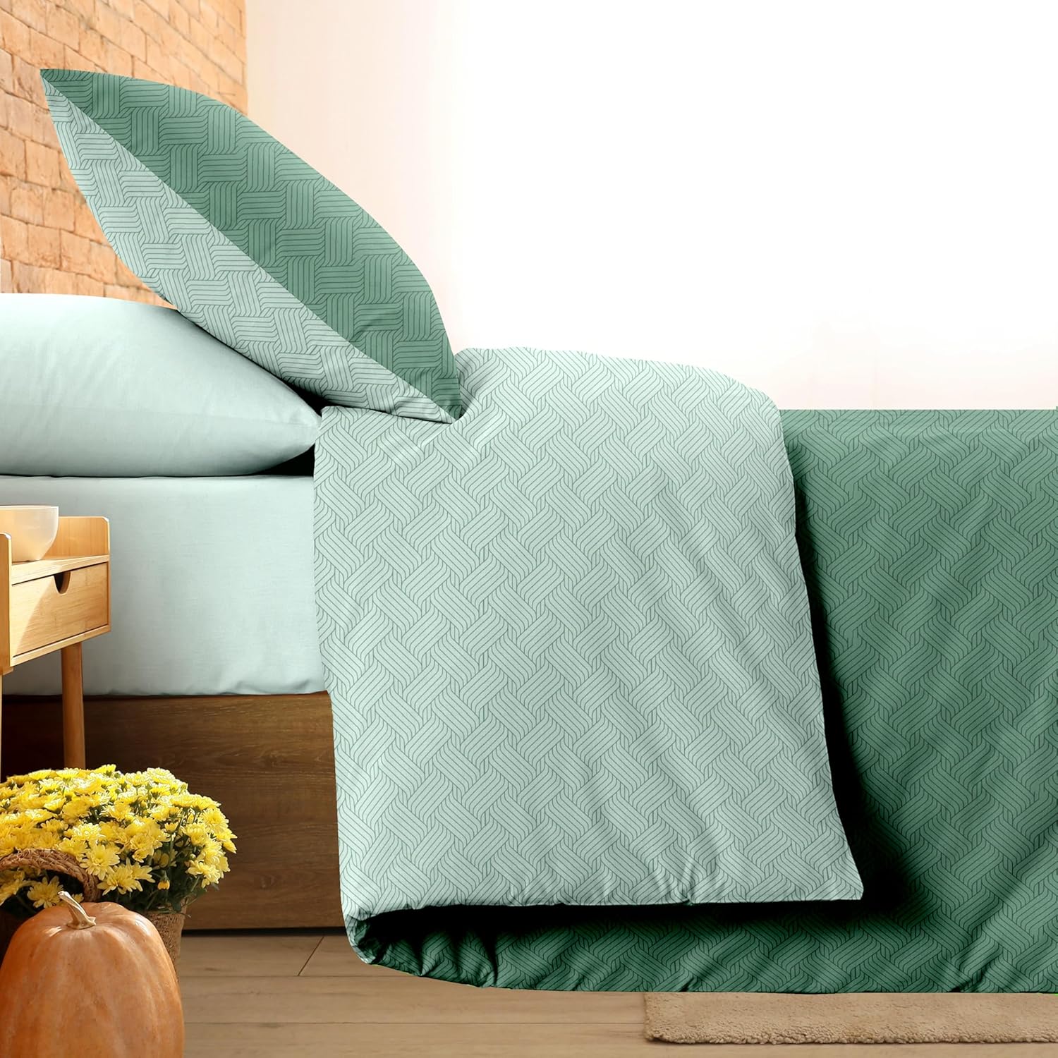 Parure Copripiumino Double in Morbida Microfibra Stampata di Alta Qualità by Sono a Casa