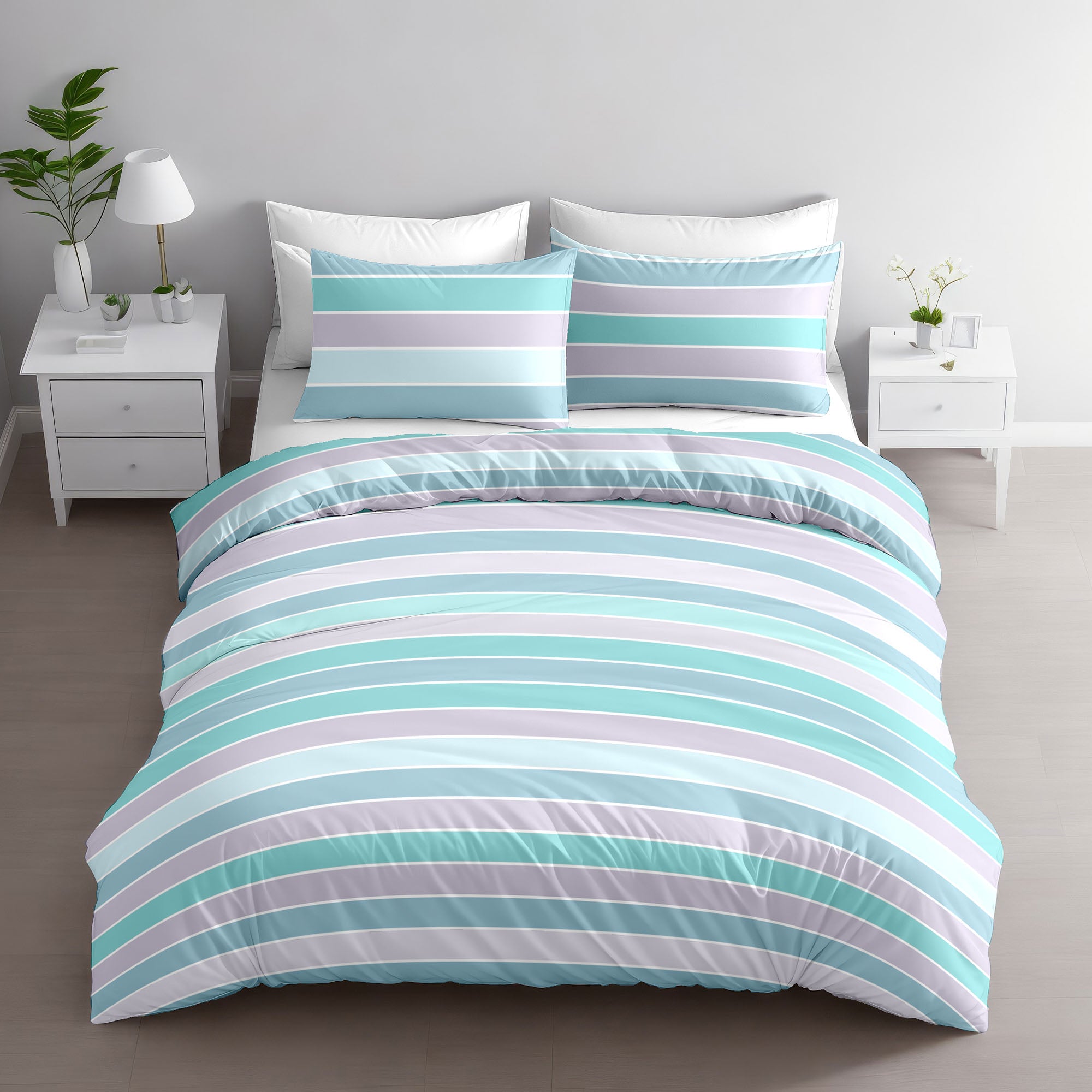 Parure Copripiumino in Cotone di Alta Qualità Morbido e Traspirante by Ruggeri