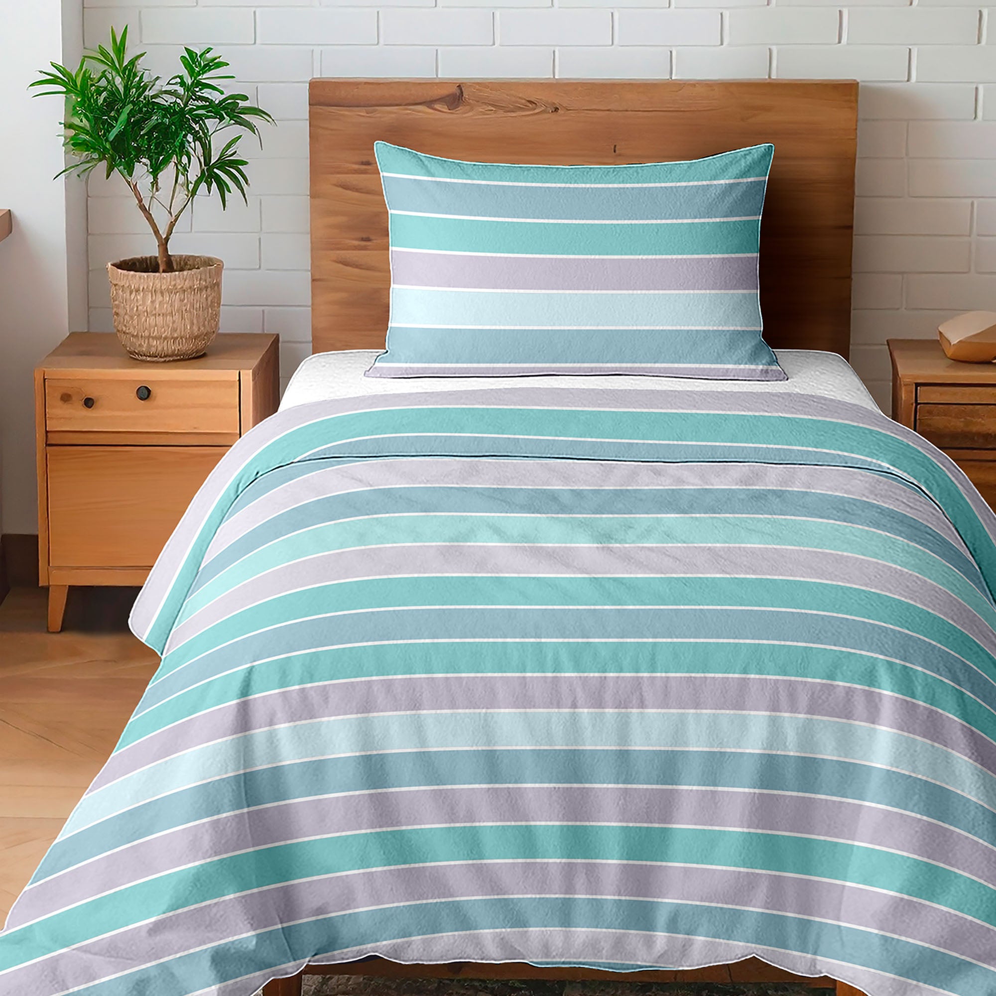 Parure Copripiumino in Cotone di Alta Qualità Morbido e Traspirante by Ruggeri