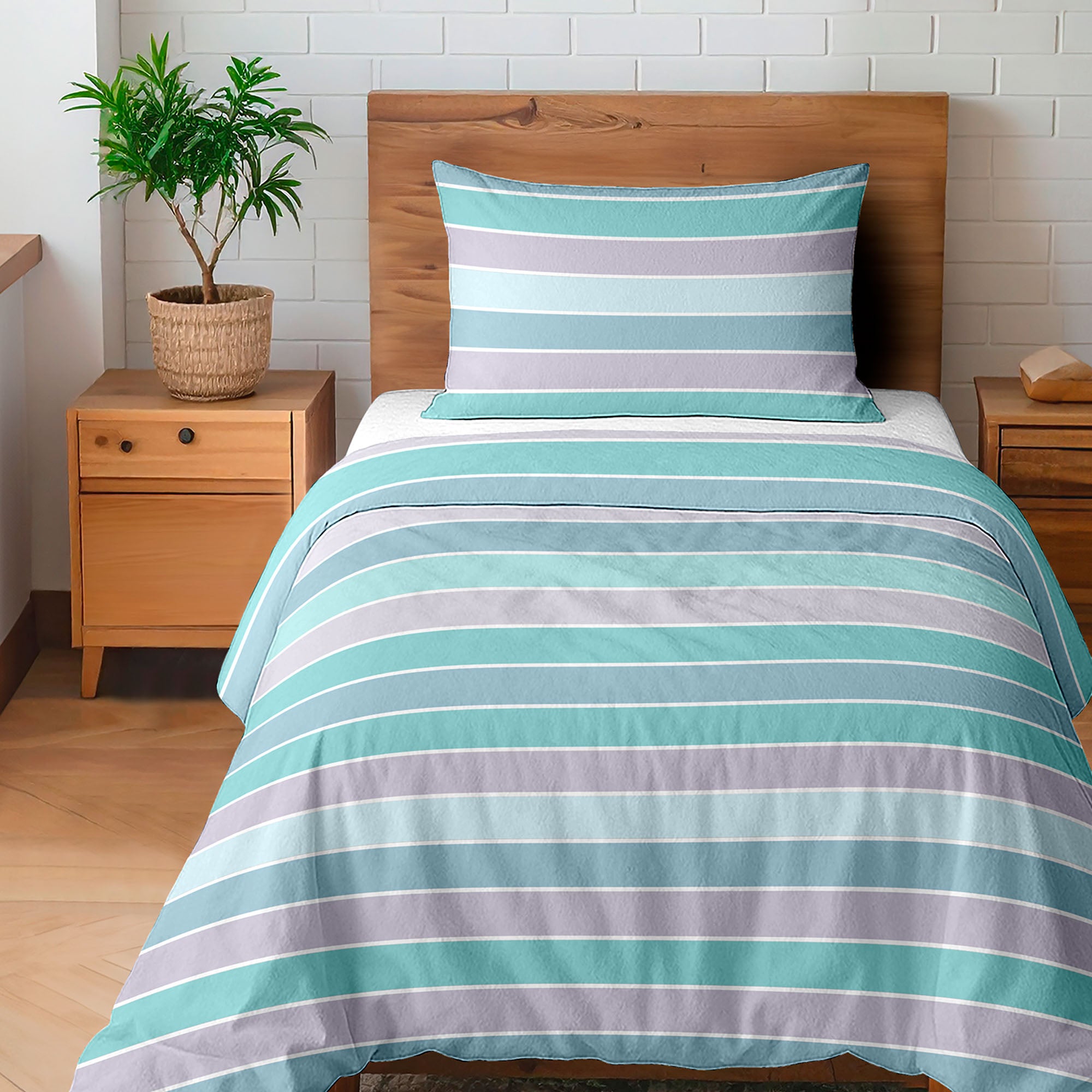 Parure Copripiumino in Cotone di Alta Qualità Morbido e Traspirante by Ruggeri