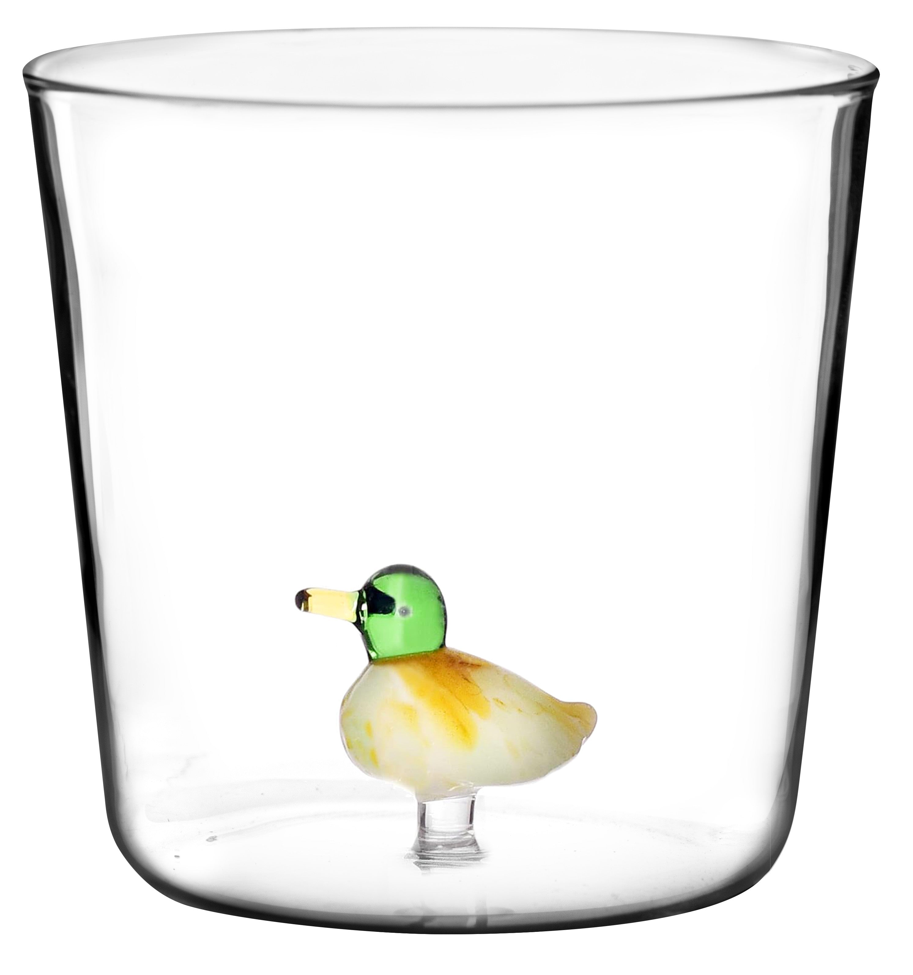 Set 6 Bicchieri Tumbler in Vetro Borosilicato con Icona 3D by Ruggeri