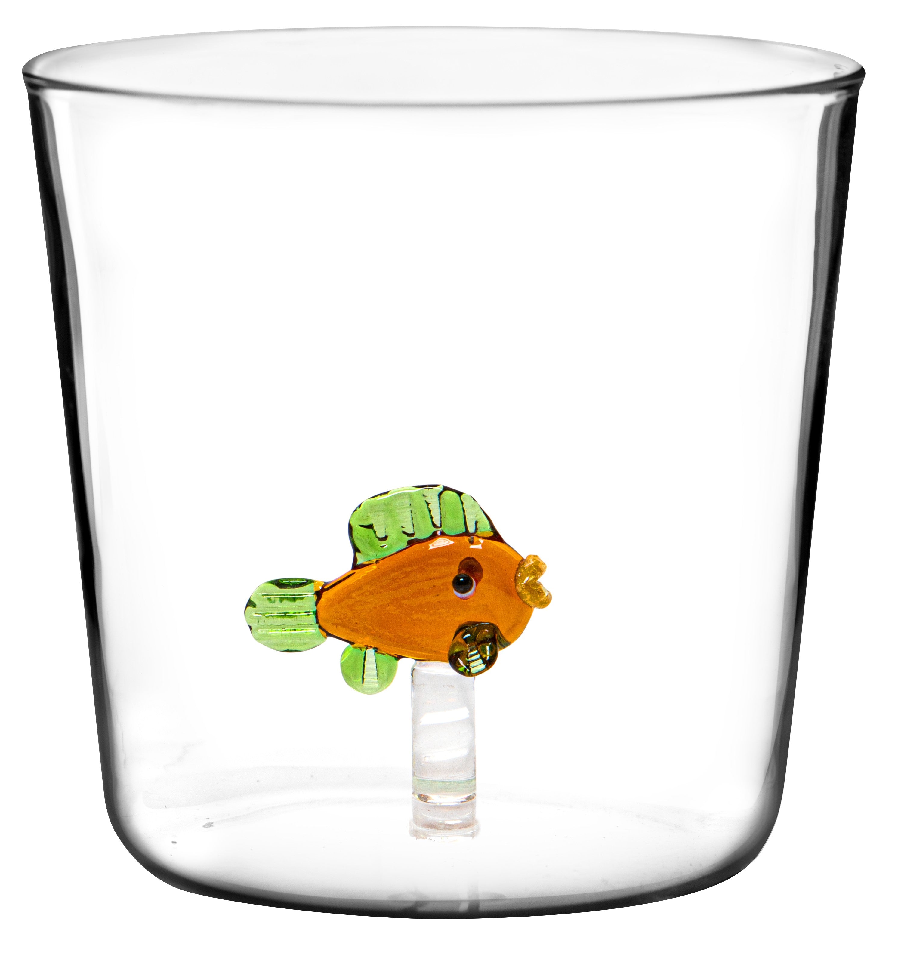 Set 6 Bicchieri Tumbler in Vetro Borosilicato con Icona 3D by Ruggeri